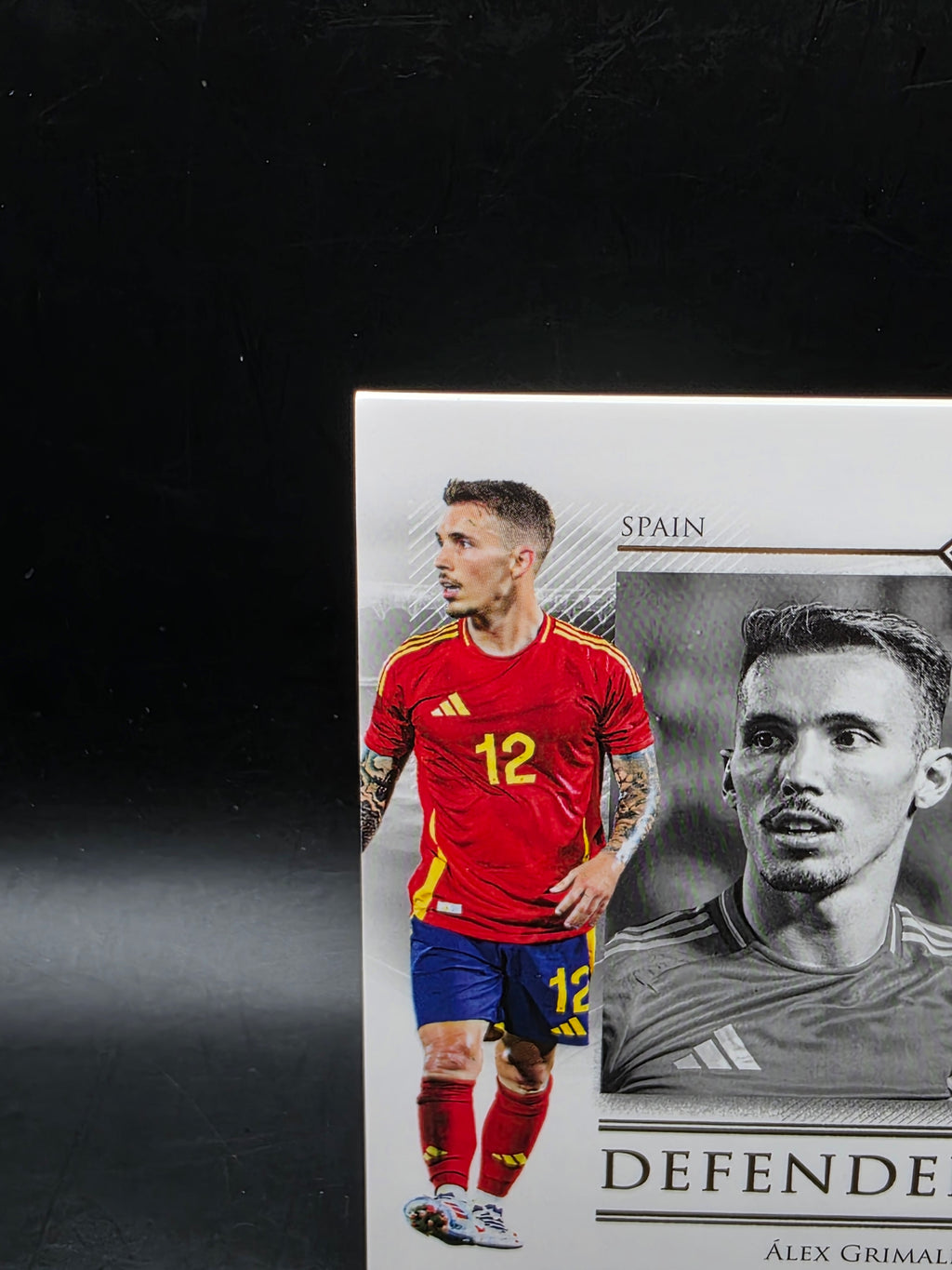 2025 Futera Unique Alex Grimaldo Spain Football Card