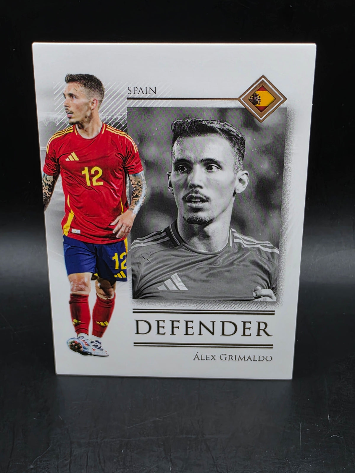 2025 Futera Unique Alex Grimaldo Spain Football Card