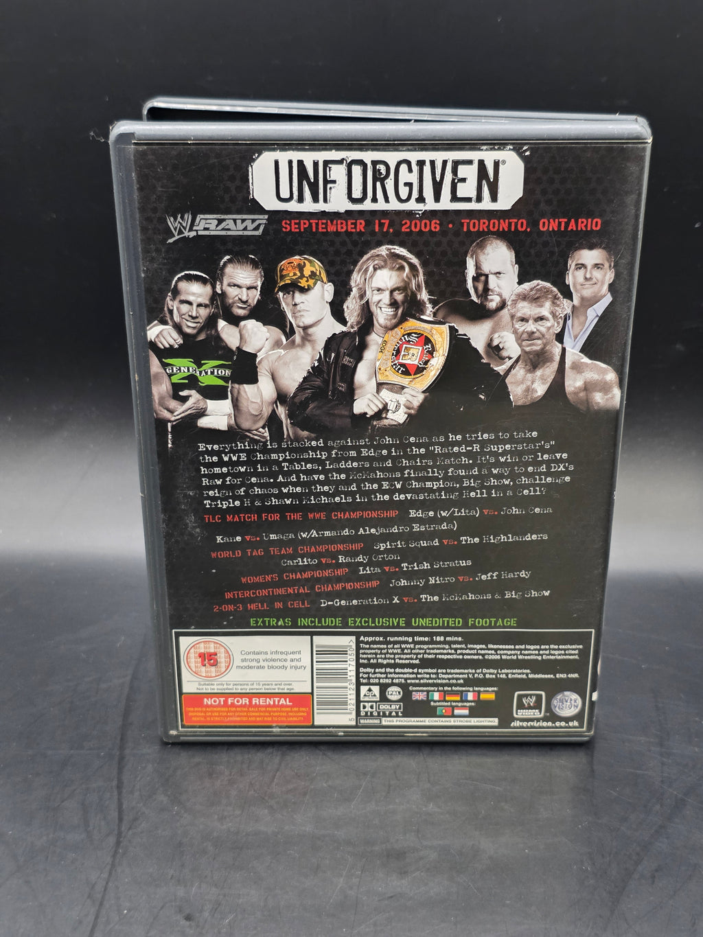 WWE - Unforgiven 2006 [DVD]