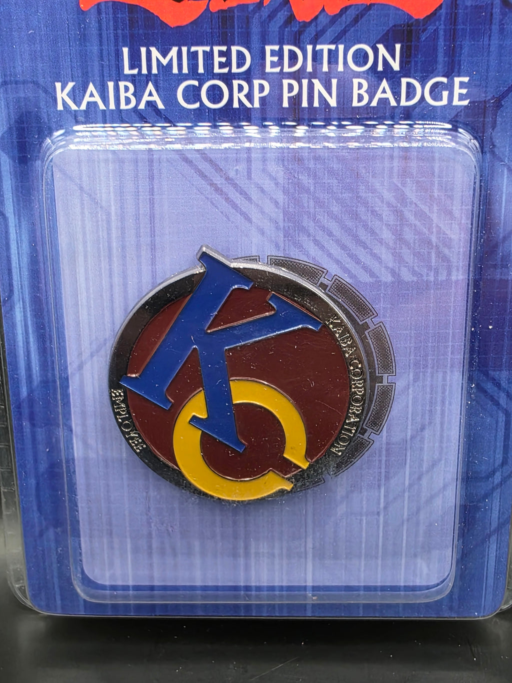 Yu-Gi-Oh Limited Edition Kaiba Corp Pin Badge