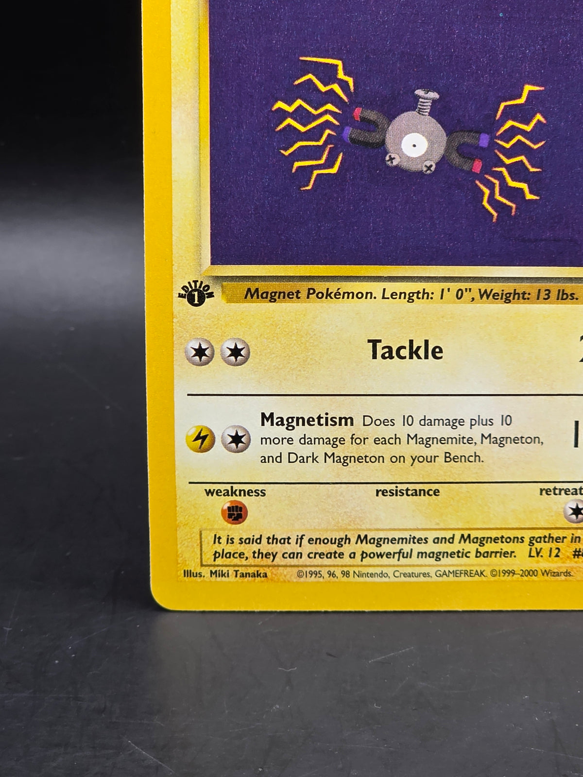 Pokémon TCG Magnemite Team Rocket 60/82 1st Edition Regular LP.