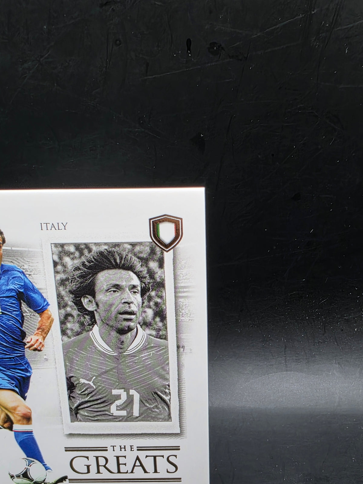 Futera Unique World Football The Greats Andrea Pirlo Italy #114 Silver