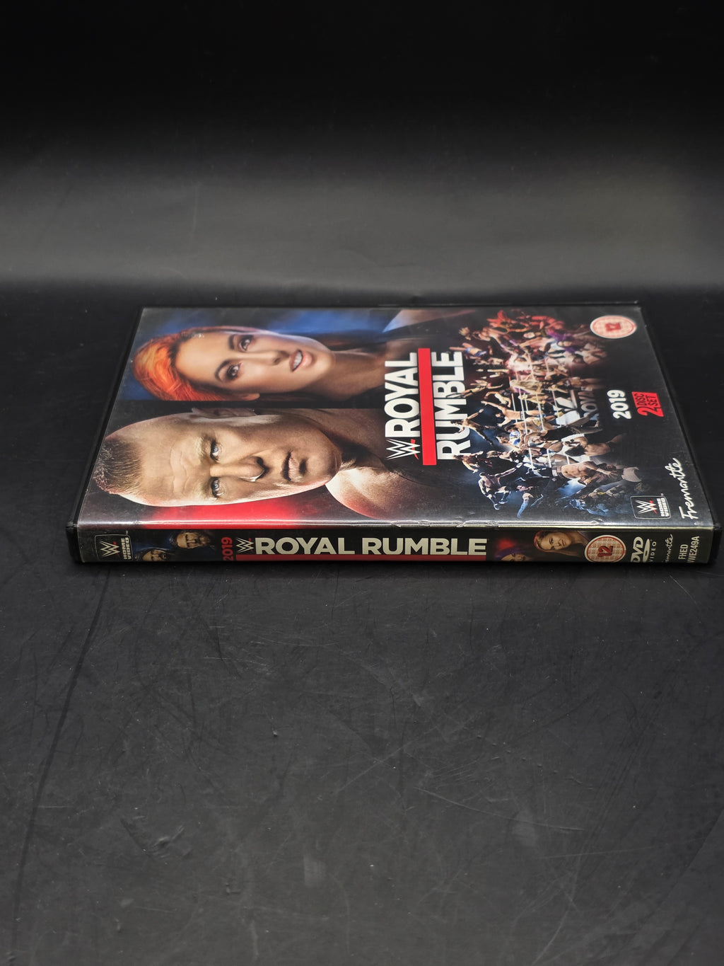 WWE: Royal Rumble 2019 (DVD) Brock Lesnar, Becky Lynch WRESTLING