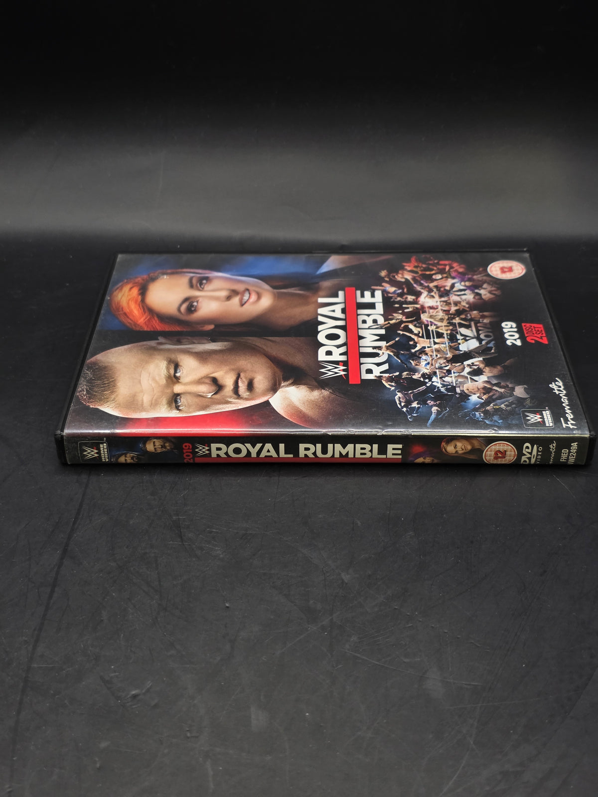 WWE: Royal Rumble 2019 (DVD) Brock Lesnar, Becky Lynch WRESTLING