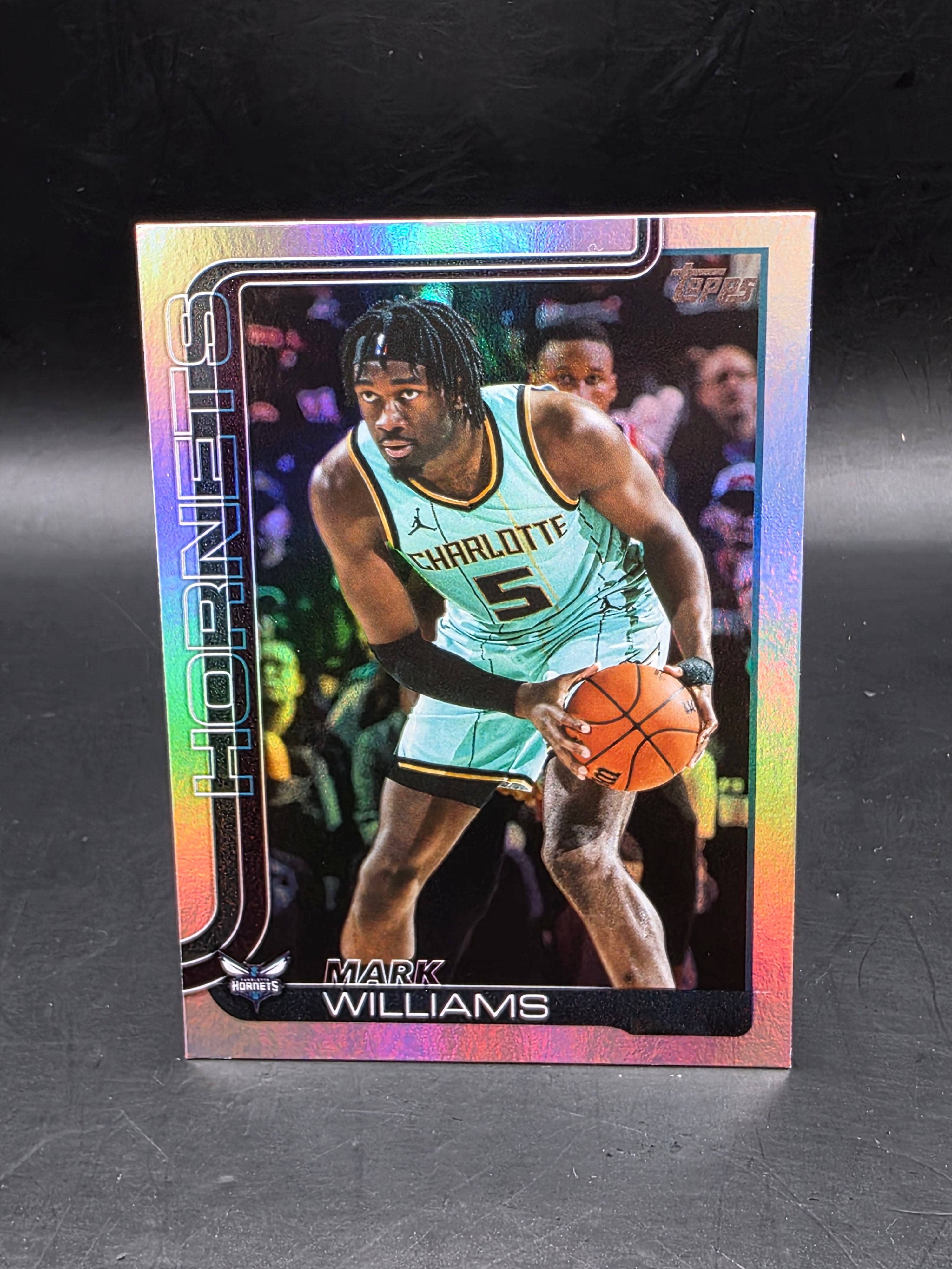 2025-26 Topps MARK WILLIAMS #70 Rainbow Foil Parallel Charlotte Hornets M/NM