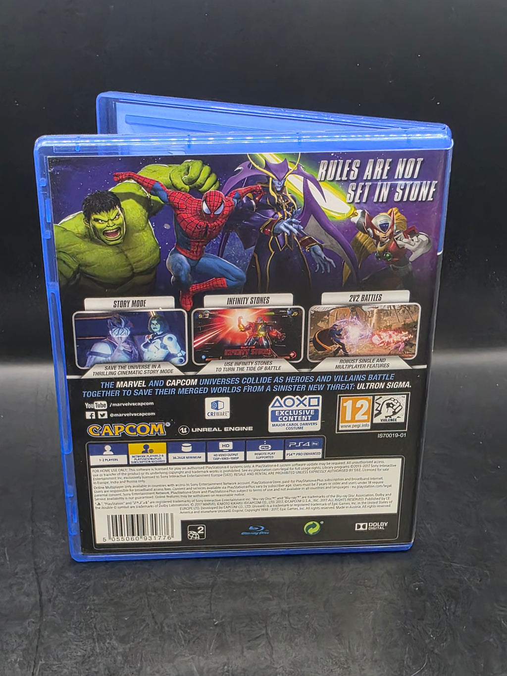 Marvel vs Capcom Infinite: Standard Edition (PlayStation 4, 2017)