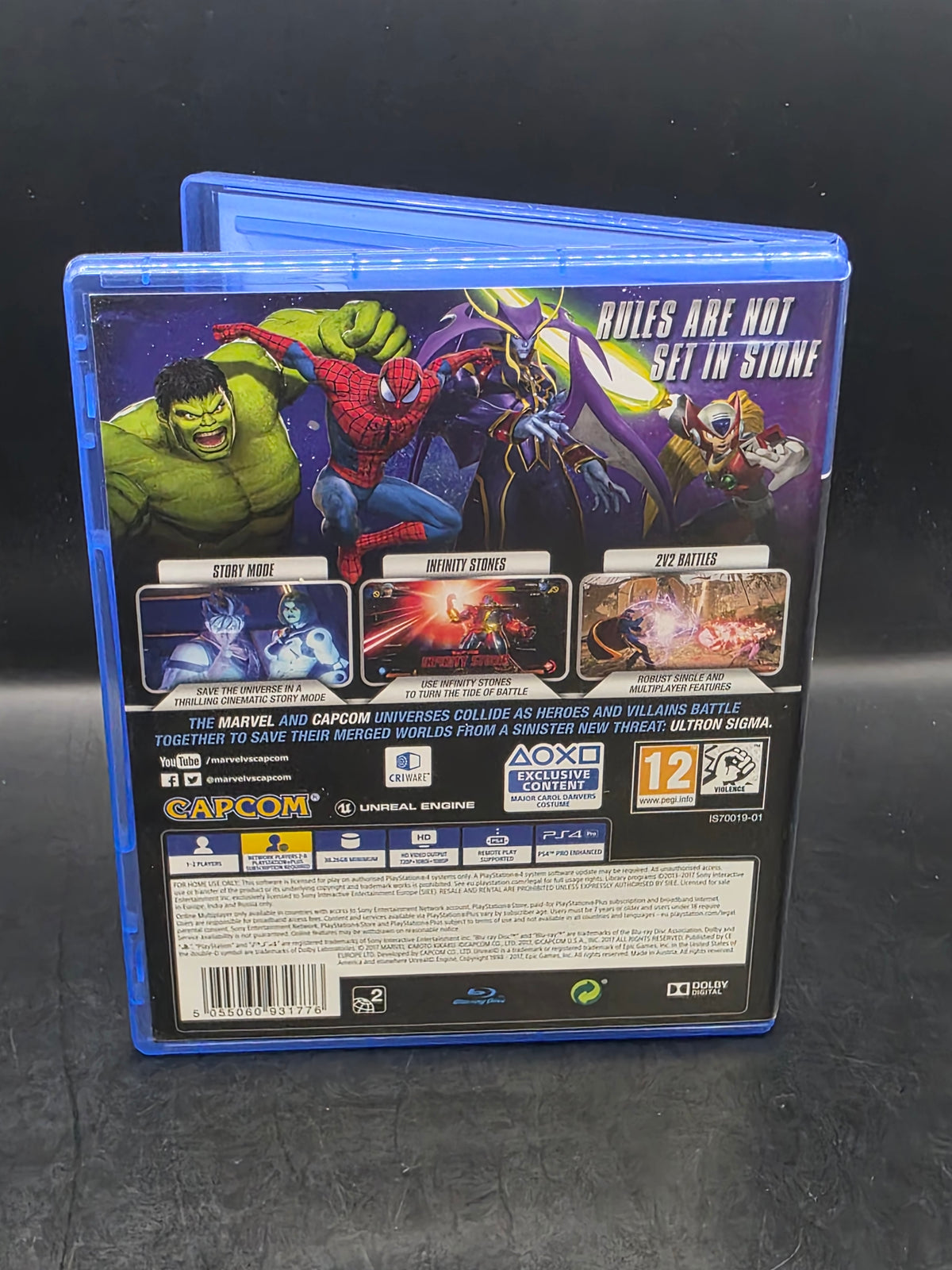Marvel vs Capcom Infinite: Standard Edition (PlayStation 4, 2017)