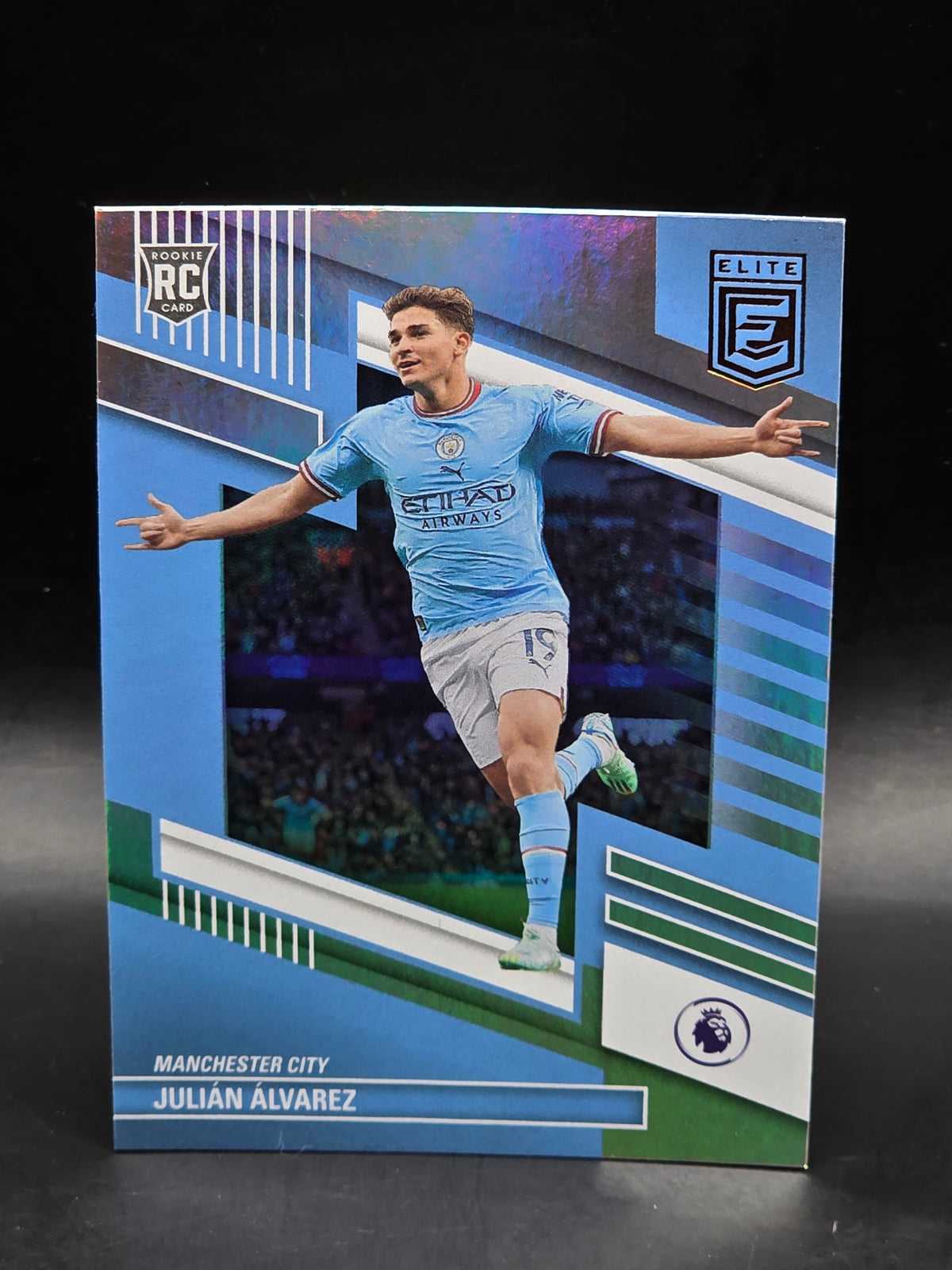 Julian Alvarez Rookie 2022-23 Panini Donruss Elite Premier League Base Card #216