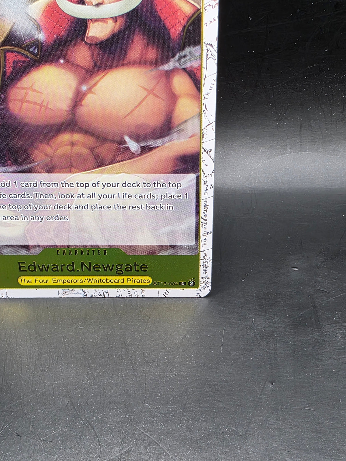 One Piece Card Game - Edward.Newgate - ST13-004 Foil