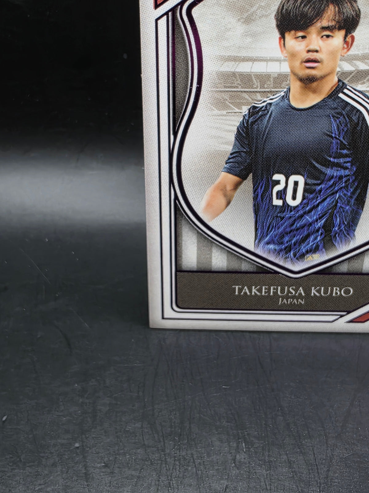 Takefusa Kubo 17/29 Futera Unique Heritage Parallel Football Card