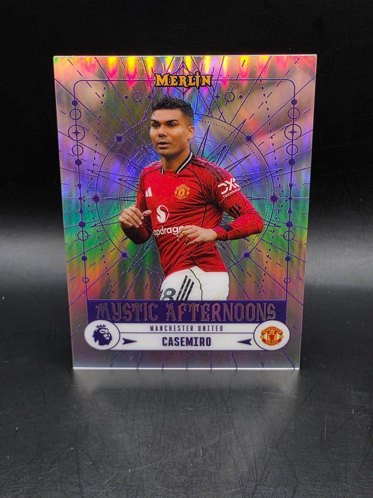 Casemiro Mystic Afternoons MA-14 Topps Merlin Premier League 2026 Man Utd