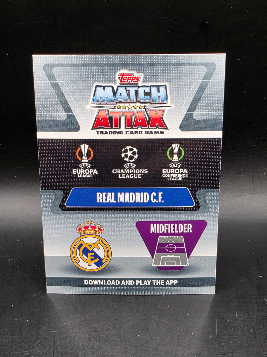 Match Attax 2021/22 Eden Hazard Limited Edition Real Madrid Foil Shiny Card LE26