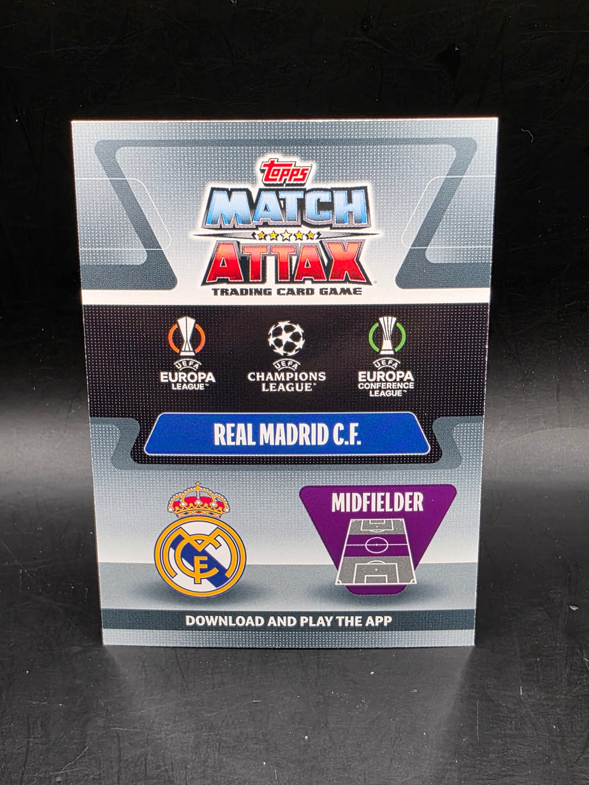Match Attax 2021/22 Eden Hazard Limited Edition Real Madrid Foil Shiny Card LE26