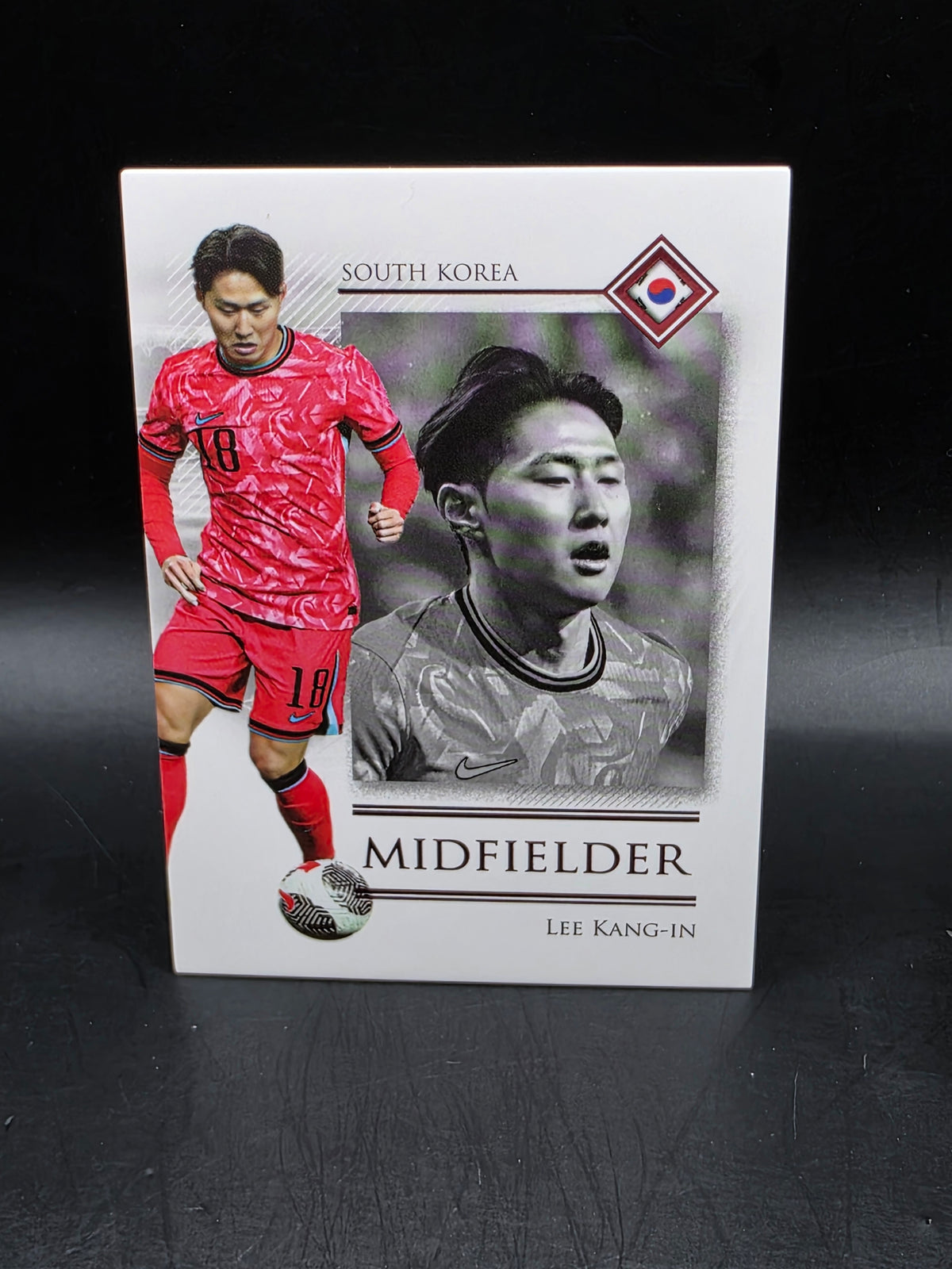Futera 2025 Unique World Football Lee Kang-in /55 South Korea Numbered Card