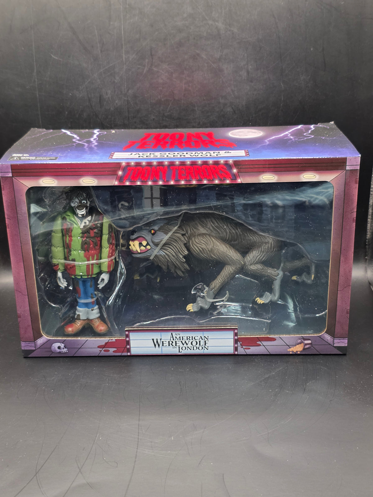 NECA Toony Terrors An American Werewolf in London Jack and Kessler Wolf 2 Pack