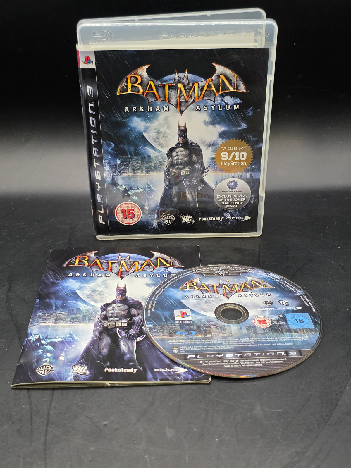 Batman Arkham Asylum - Sony Playstation 3 (PS3) Video Game PAL Complete