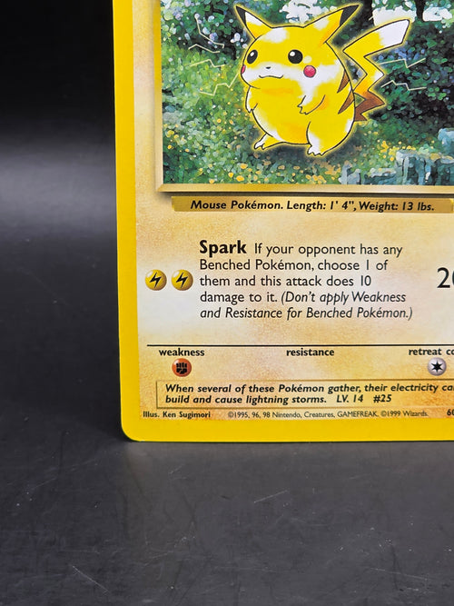 1999 Pokemon TCG Jungle Pikachu - 60/64 - Lightly Played