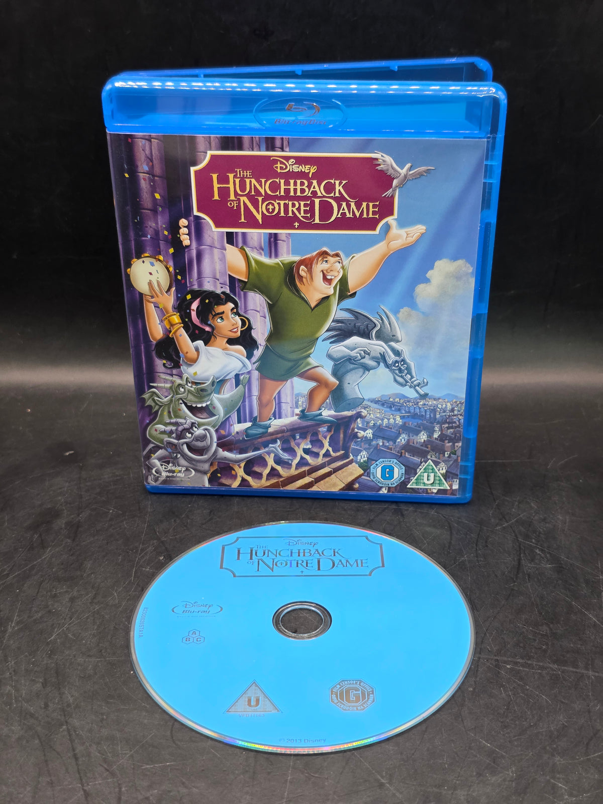 The Hunchback of Notre Dame Bluray  Walt Disney  Region 2 & B