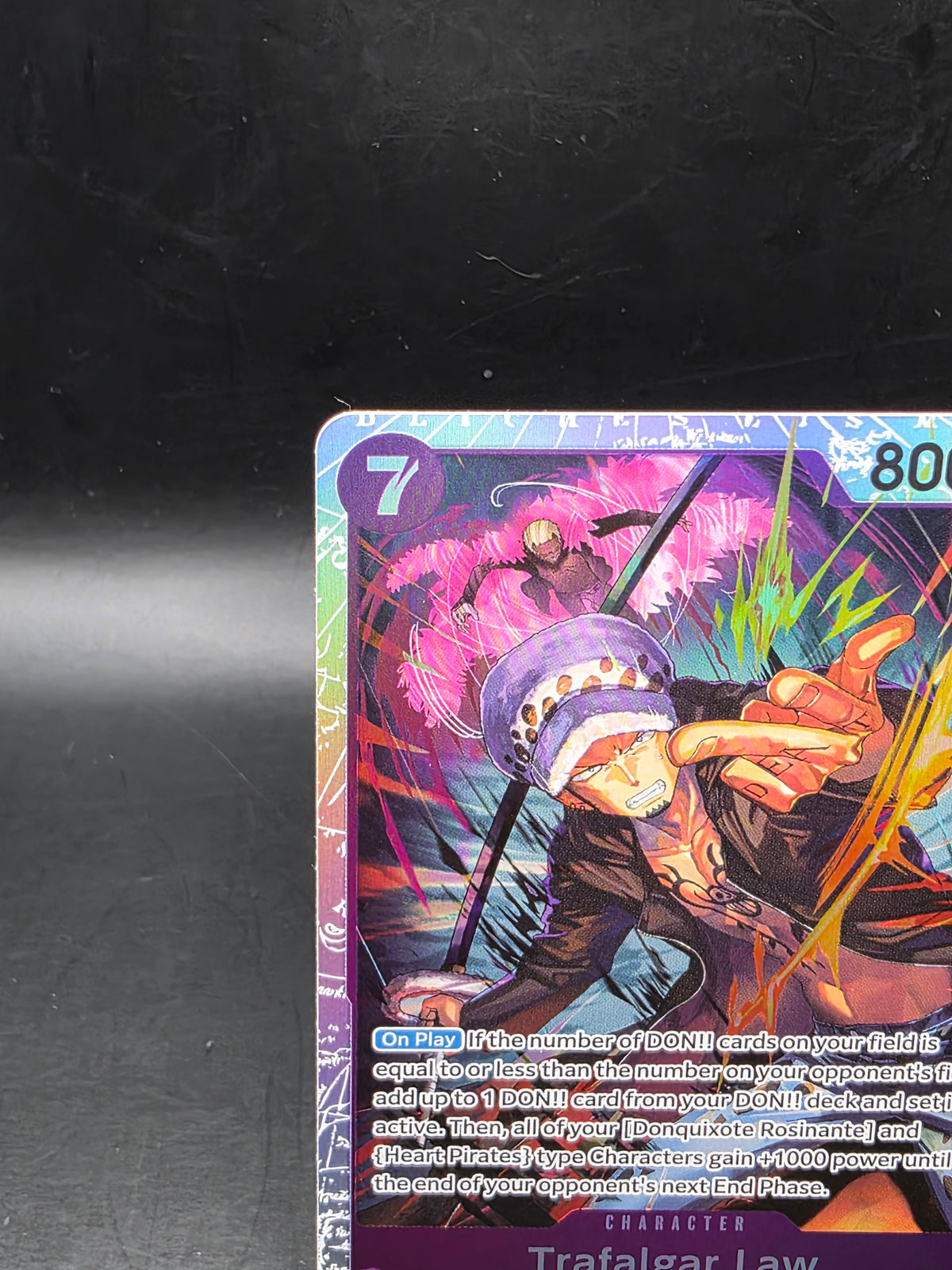 One Piece - OP12-073 Trafalgar Law - Super Rare English MINT