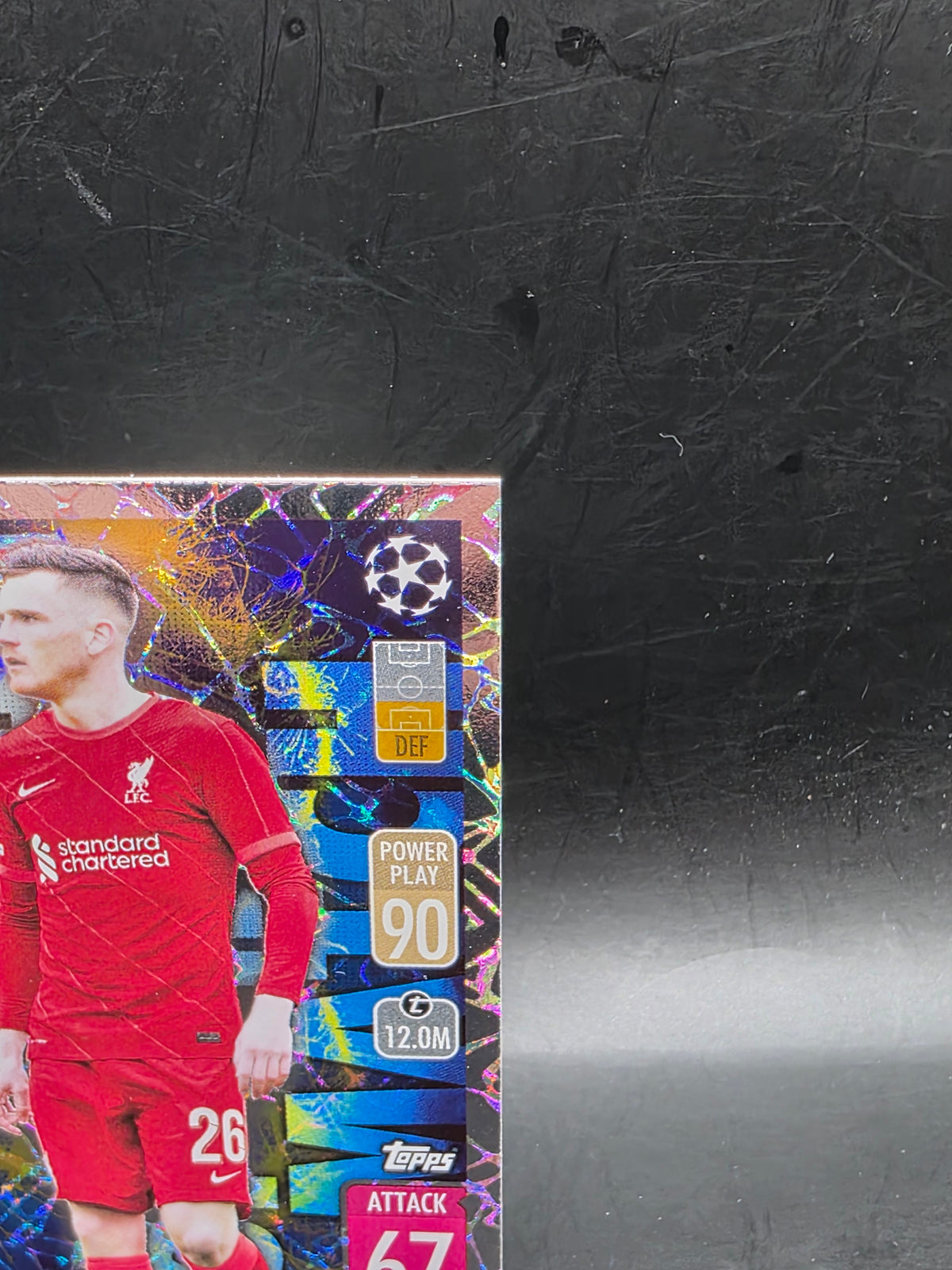 Match Attax  21/22 "ANDY ROBERTSON" #391 Man of the Match Trading Card