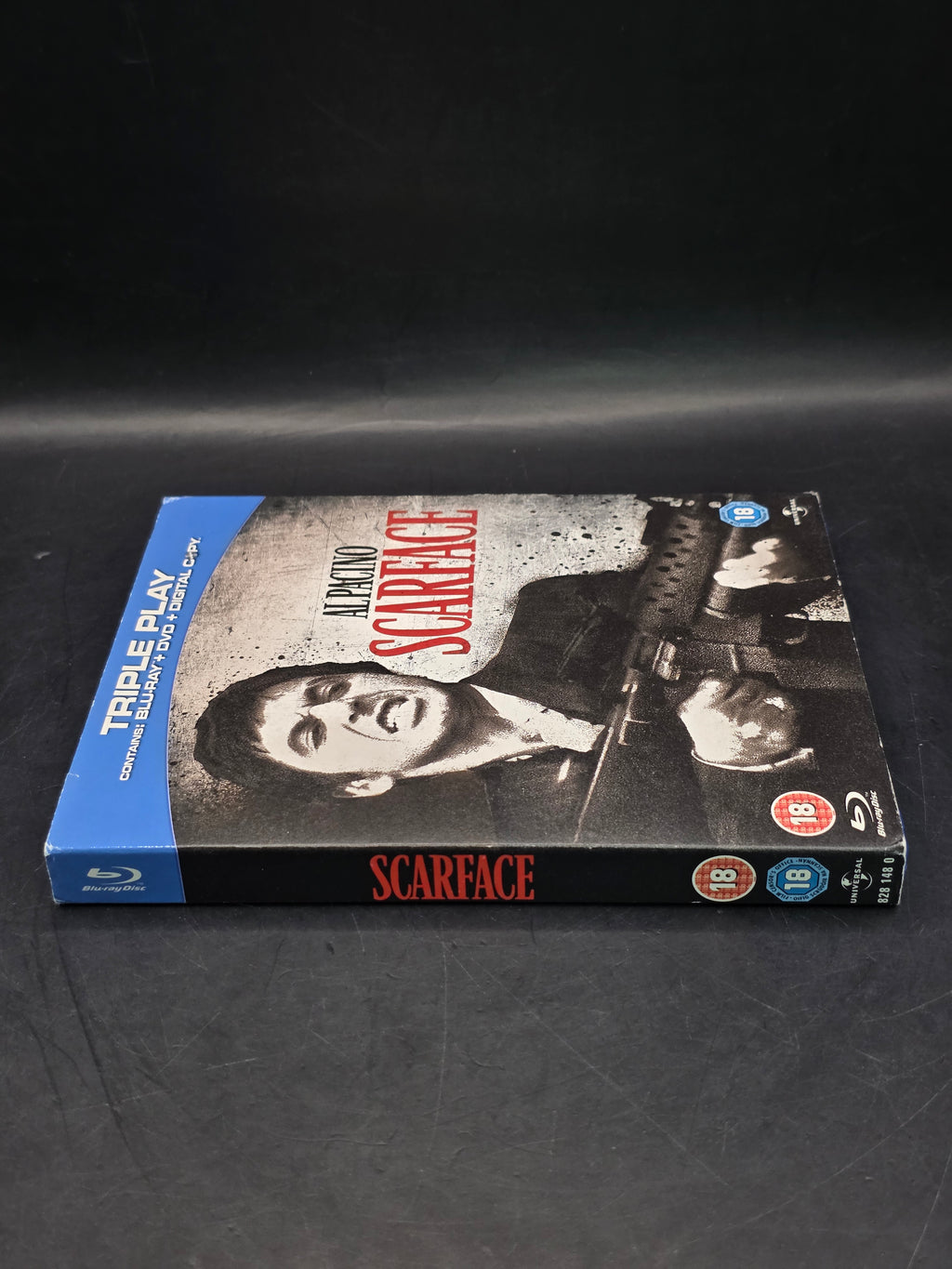 Al Pacino Scarface Triple Play DVD Blu Ray And Digital