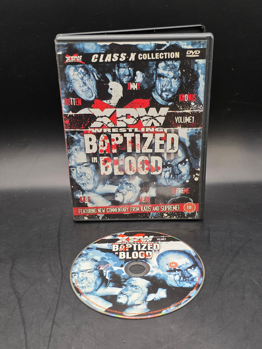 XPW Baptized In Blood Vol.1 [DVD] Hardcore wrestling)