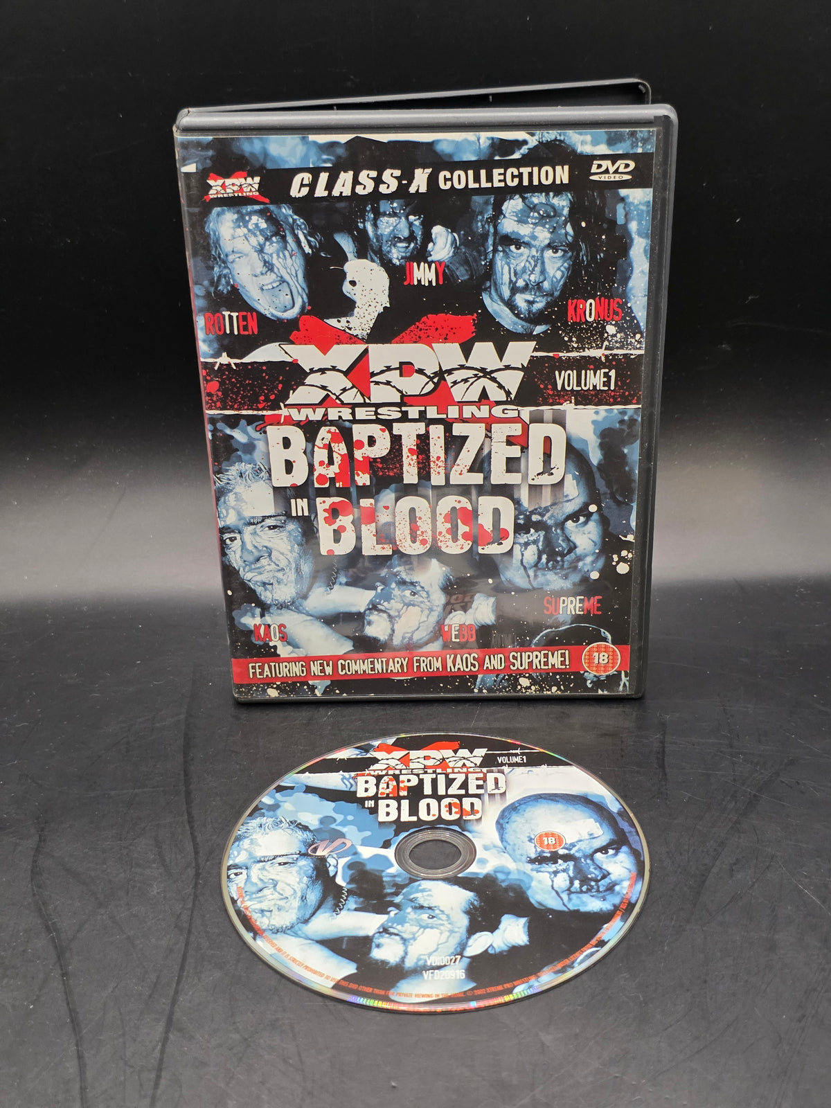 XPW Baptized In Blood Vol.1 [DVD] Hardcore wrestling)