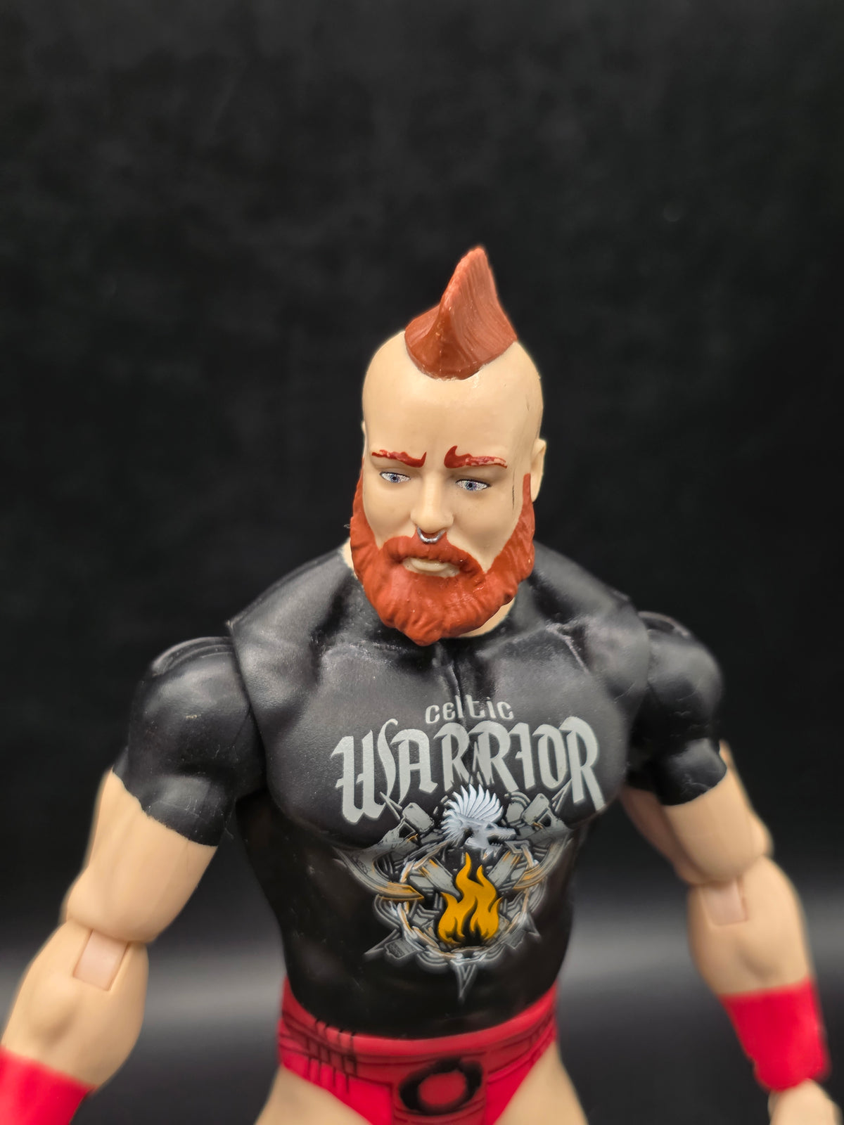 Sheamus 2017 Mattel WWE Wrestling Action Figure The Celtic Warrior 7.25" Red Blk