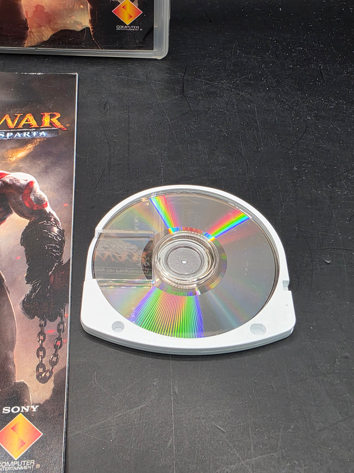 God Of War Ghost Of Sparta PSP Game - Complete - Tested & Working - PAL