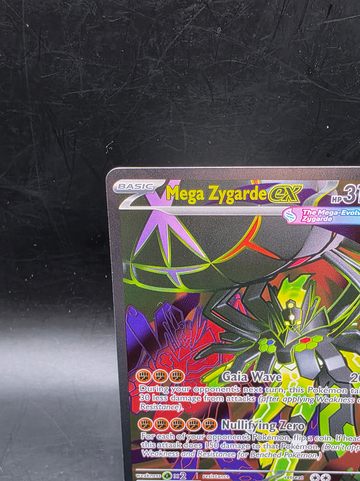 Pokemon Card Mega Zygarde ex 104/088 Me03: Perfect Order Holo