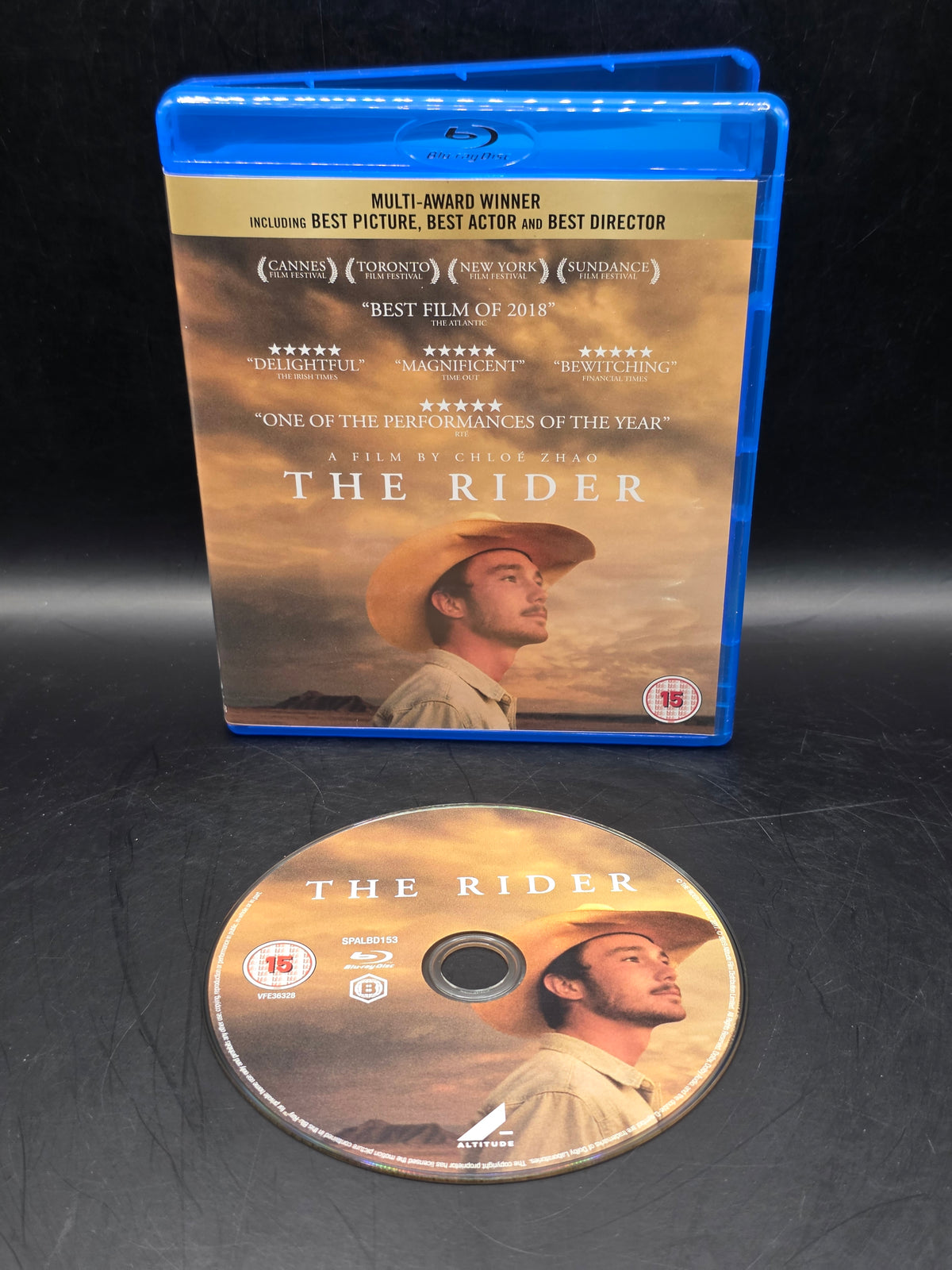 The Rider (2018) - Drama/Western Movie Blu-ray [Region B]