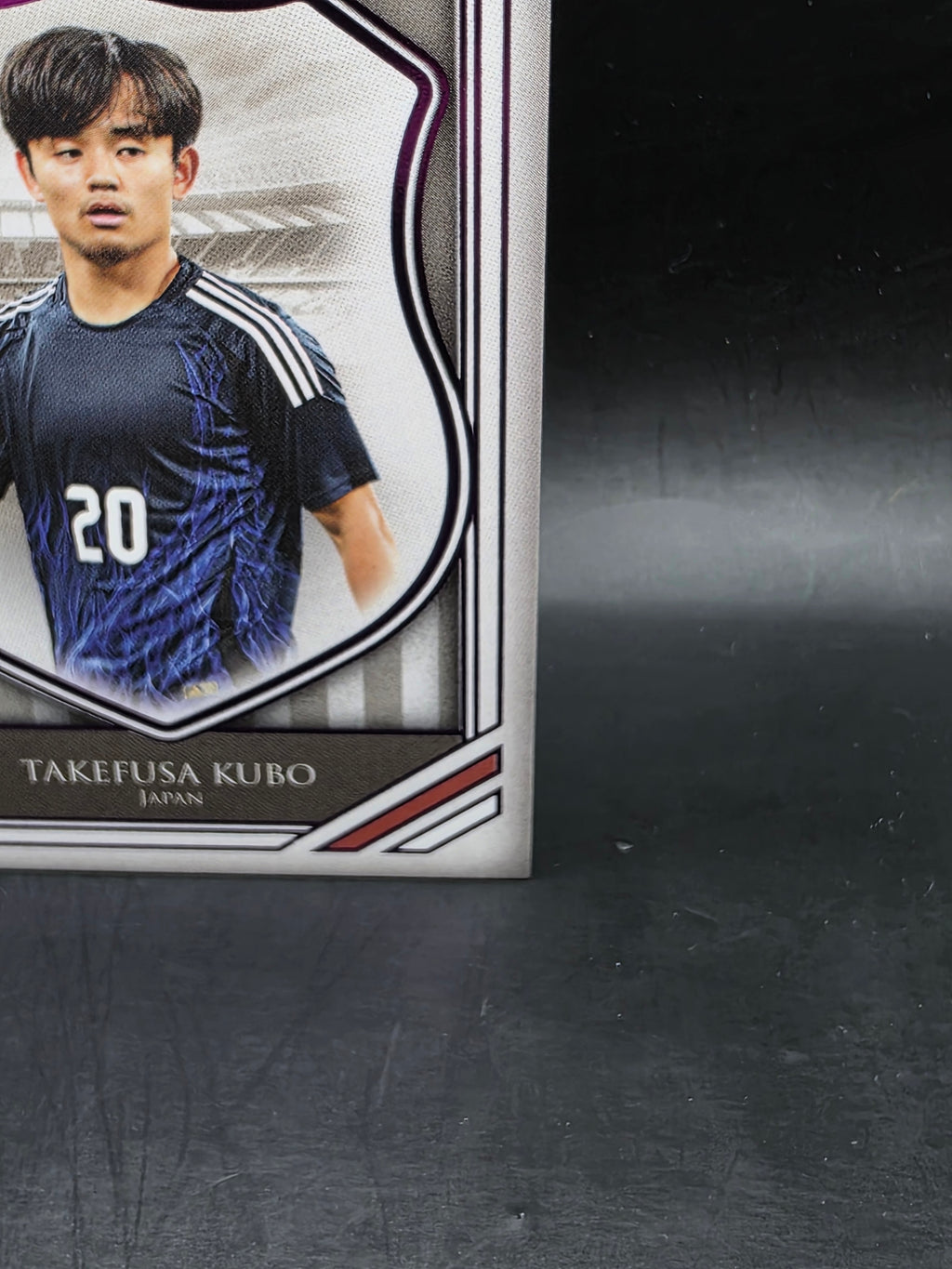 Takefusa Kubo 17/29 Futera Unique Heritage Parallel Football Card