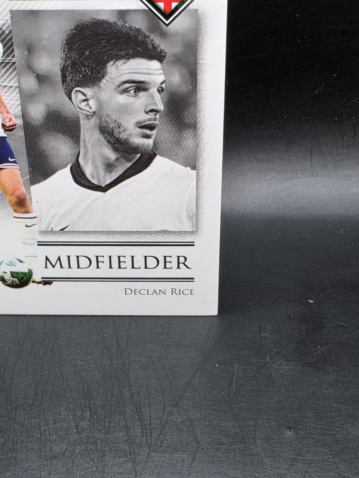 Declan Rice 2025 Futera Unique Green /20 #055 Arsenal England World Cup
