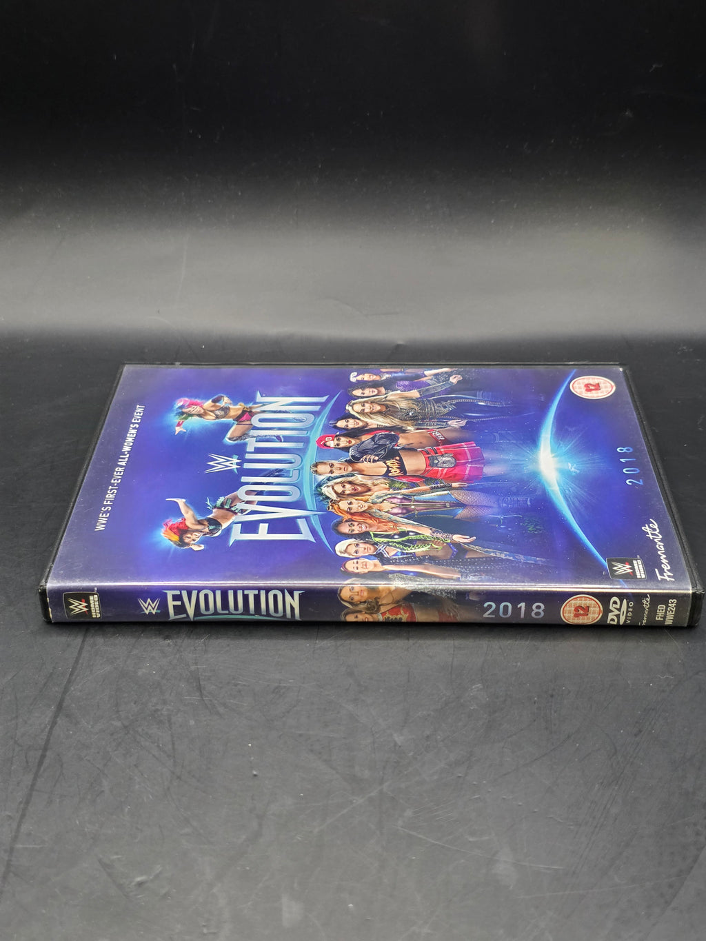 WWE EVOLUTION 2018 Wrestling DVD Becky Lynch Ronda Rousey First Women's Event UK