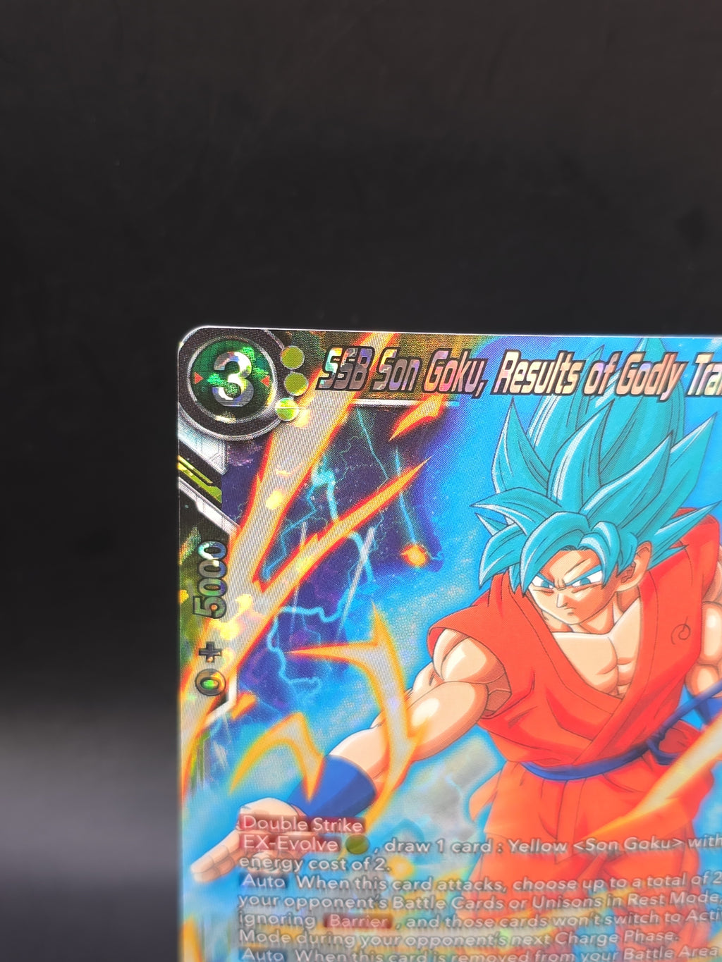 Dragon Ball Super TCG SSB Son Goku, Results Of Godly Training P-497 PR PROMO M/NM