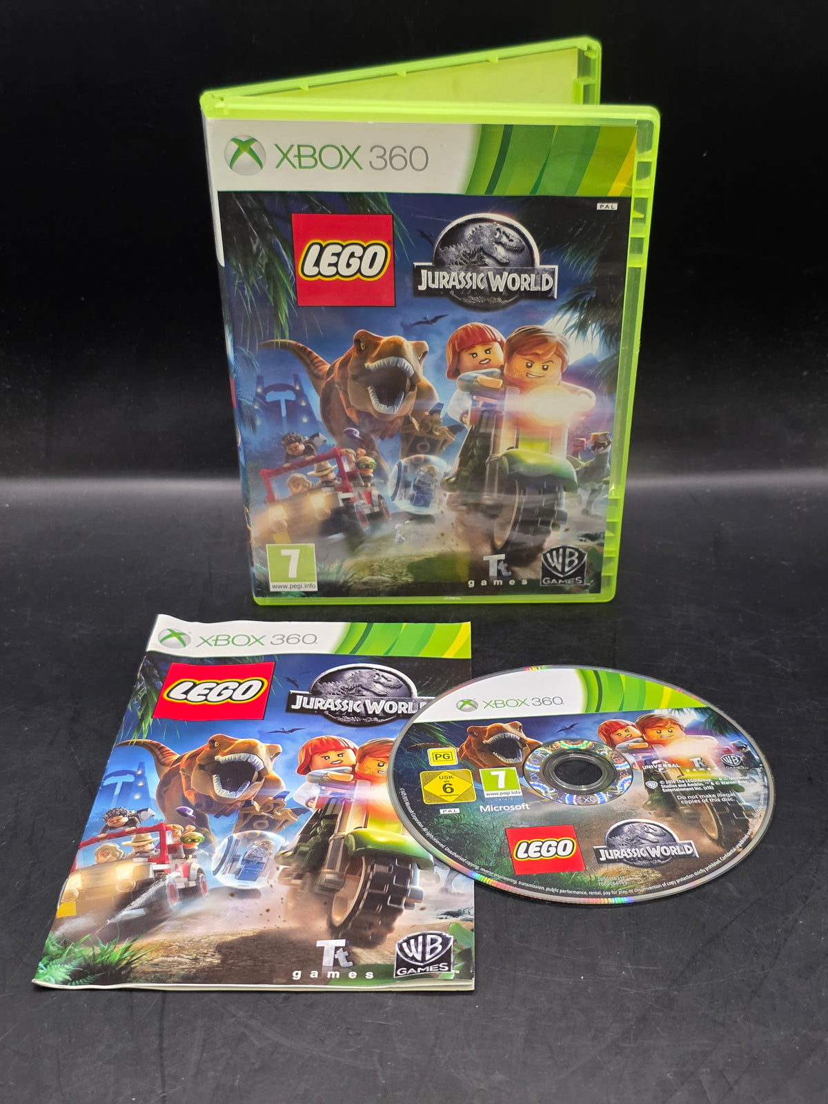 Lego Jurassic World Xbox 360 Game - PAL