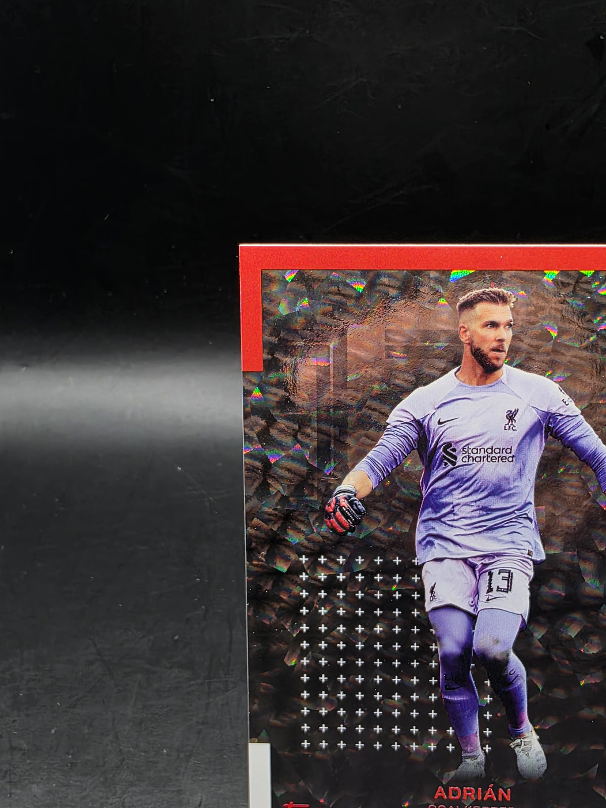 Adrian - Icy Parallel - TOPPS Card Liverpool Team Set 2022/23