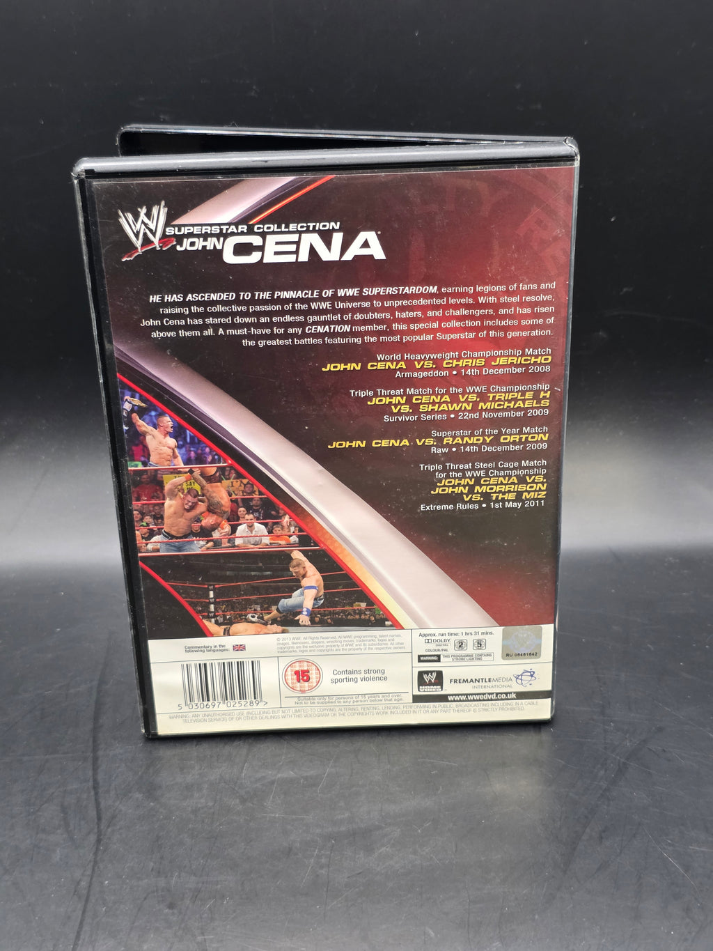 WWE - Superstar Collection - John Cena (DVD, 2013)