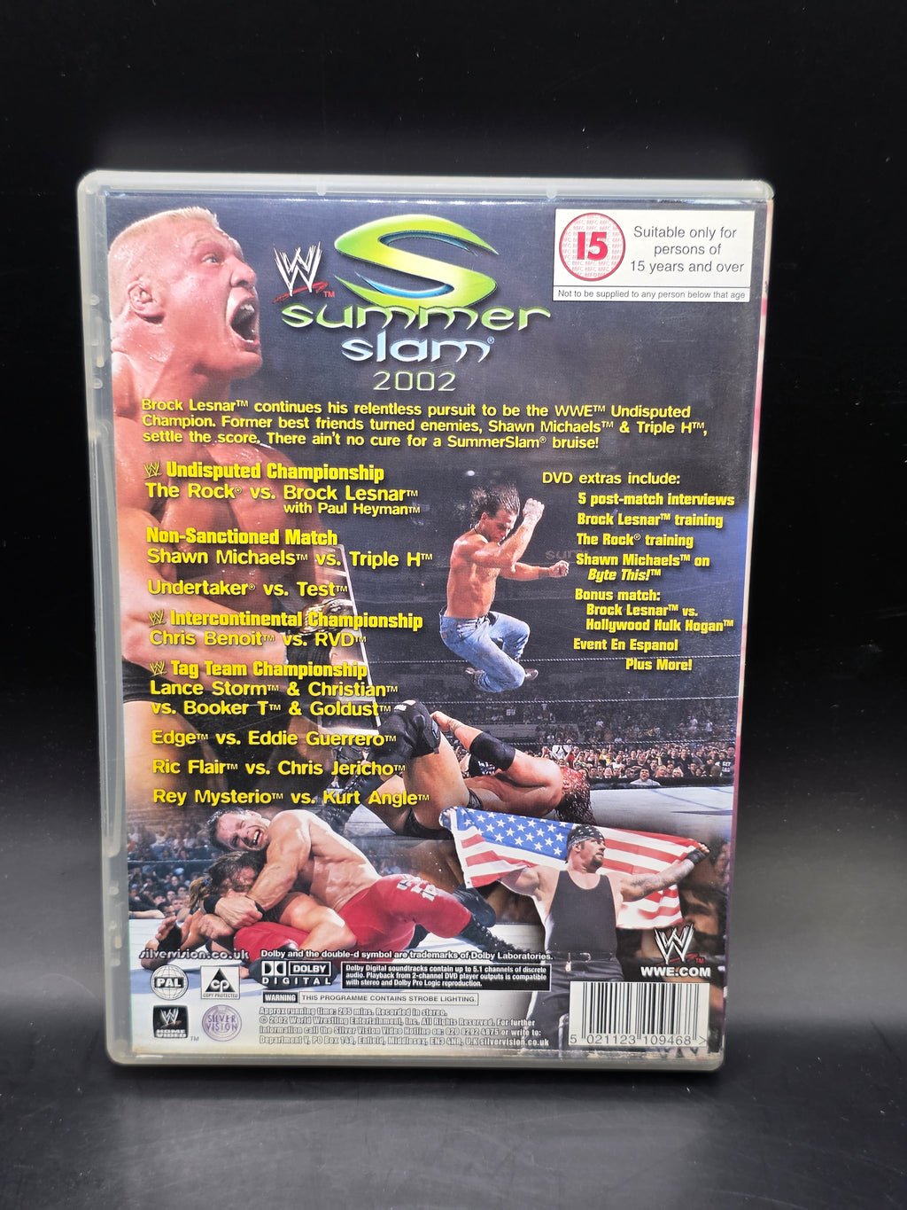 WWE - Summerslam 2002 (DVD, 2002)