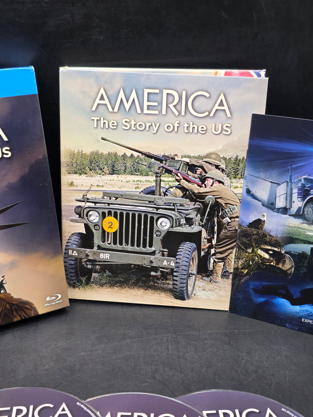 America: The Story of the US Blu-ray (2010) Jane Root cert E 3 discs Great Value