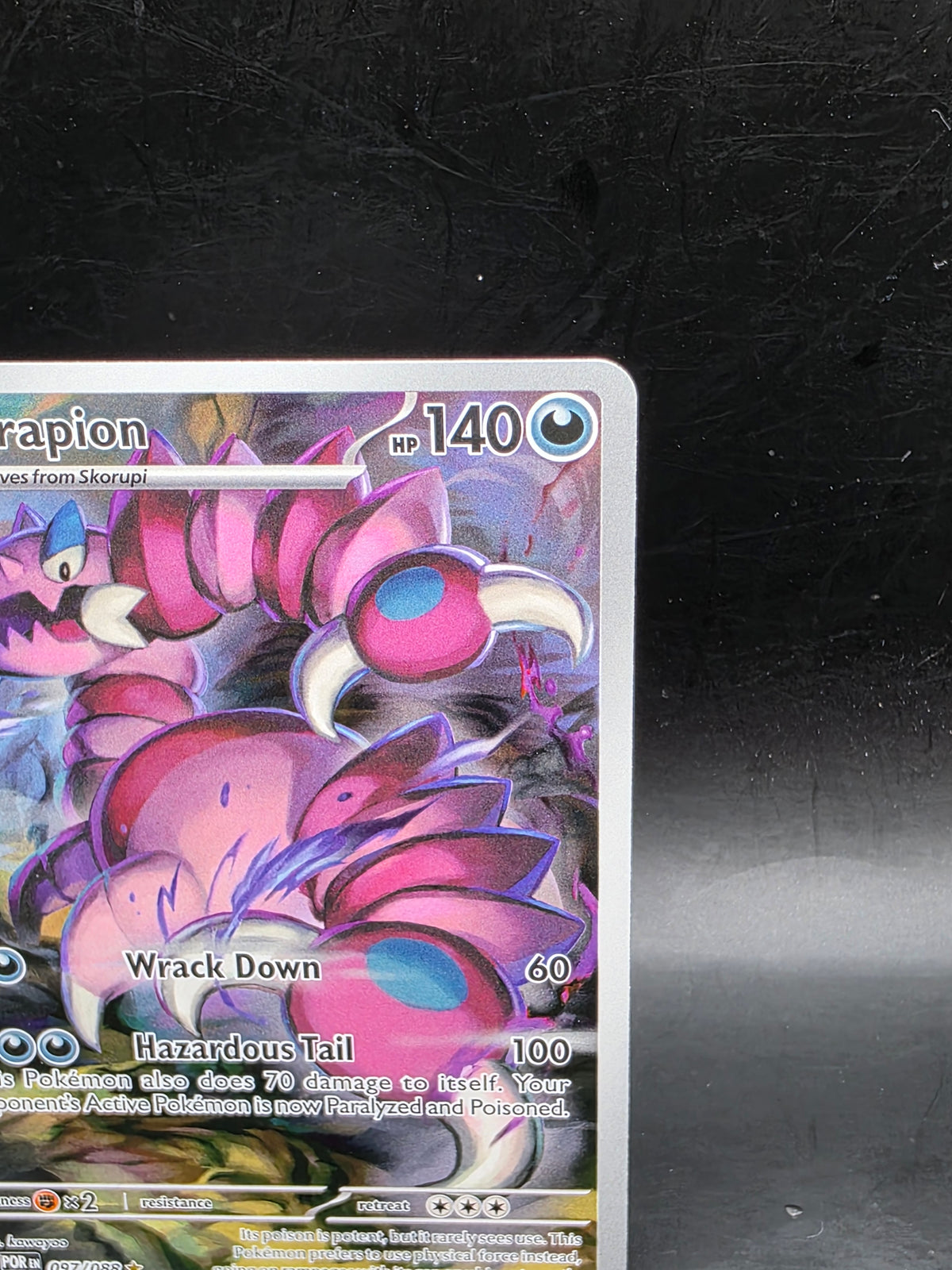 Pokemon Drapion 097/088 Illustration Rare Holo Perfect Order