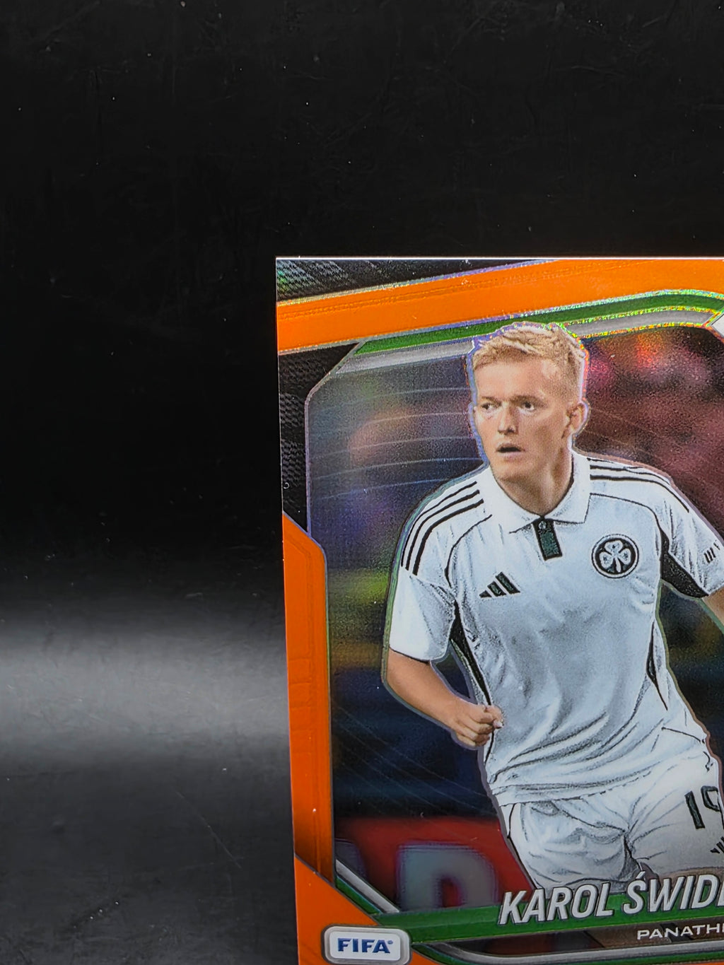 Karol Swinderski FIFA Panini Prizm Cherry Blossom /125 Panathinaikos And Poland