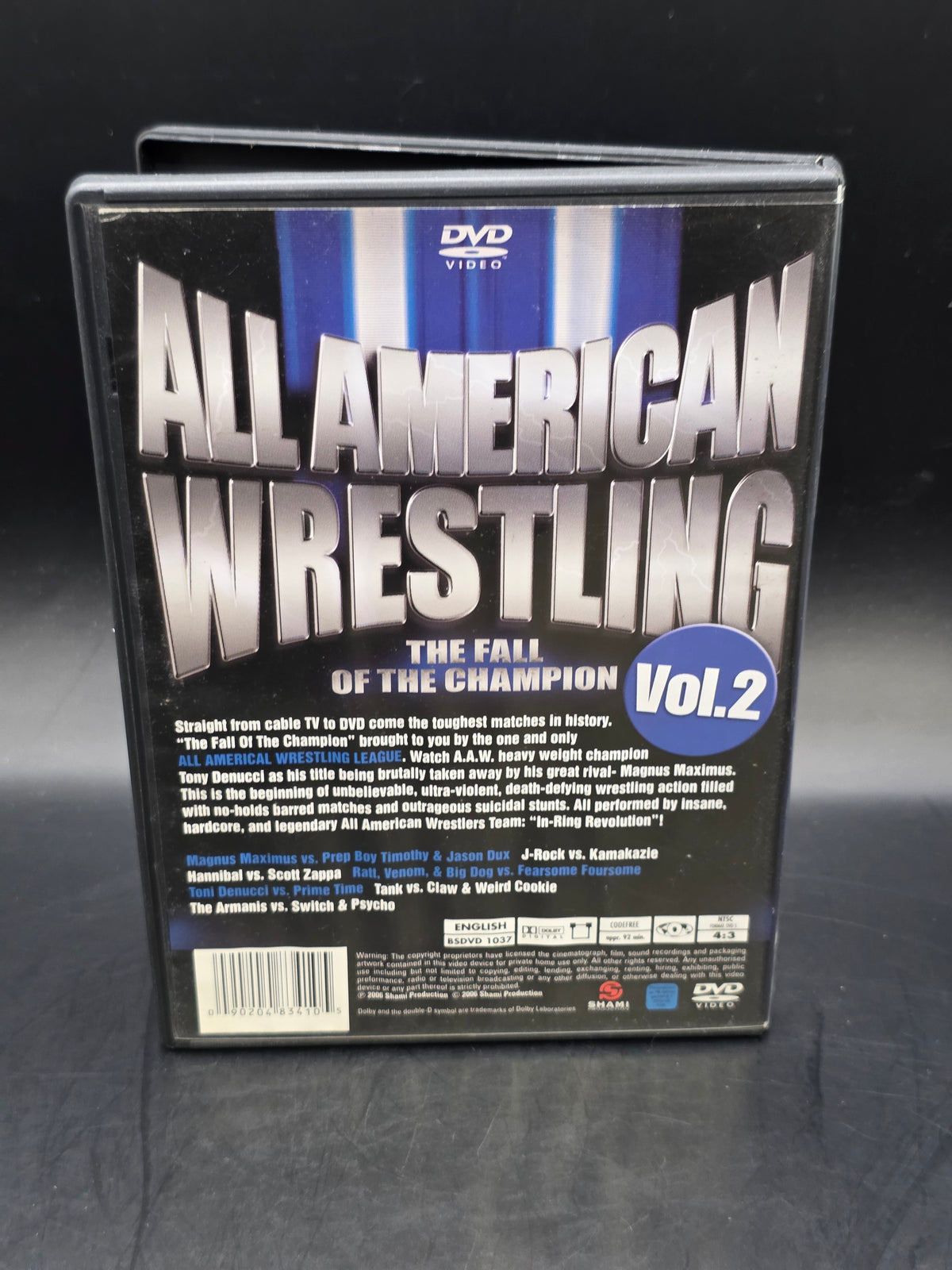All American Wrestling Vol 2 DVD