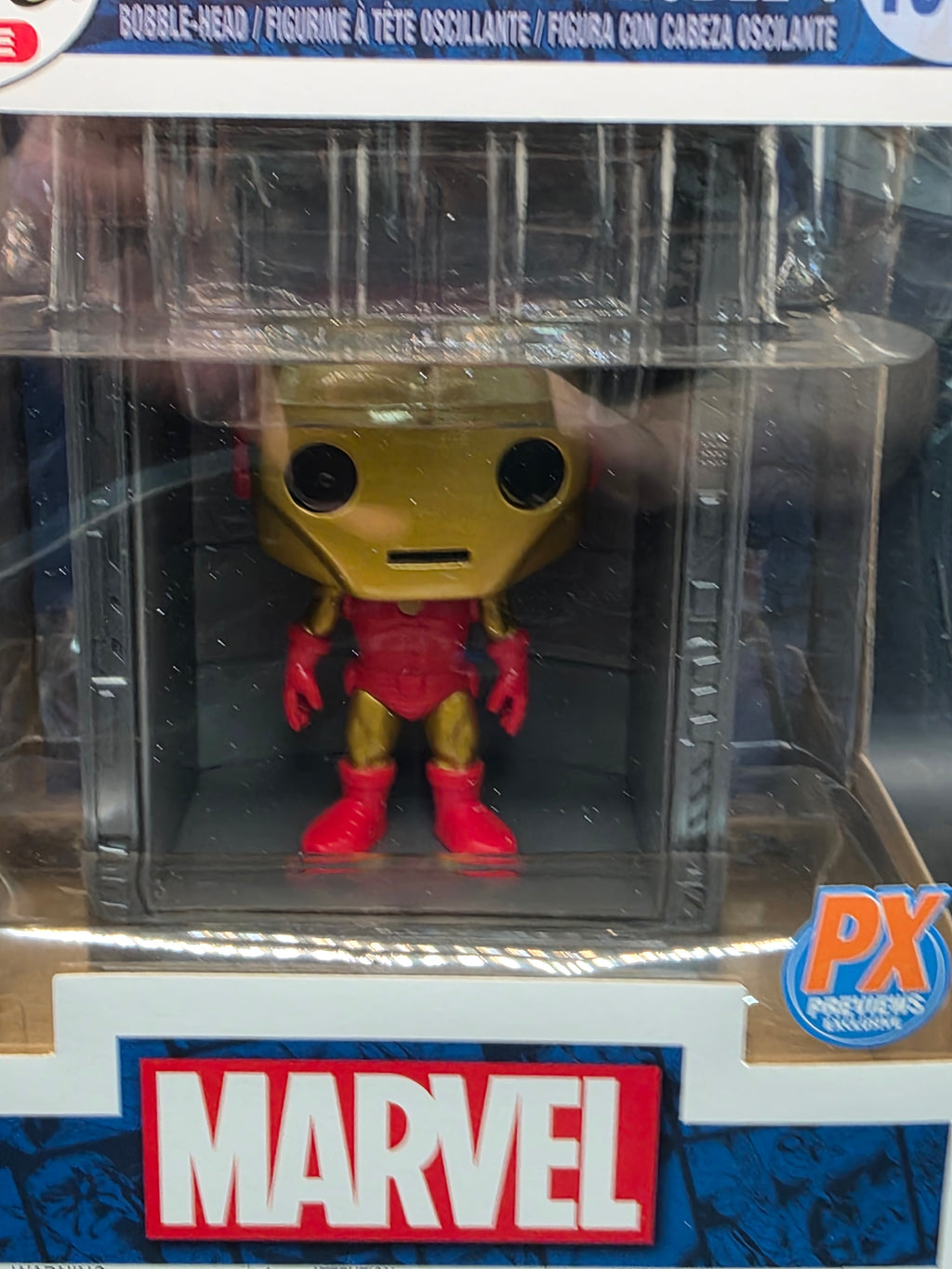 Funko Pop Figure Deluxe Marvel Hall of Armor Iron Man Model 4 PX #1036