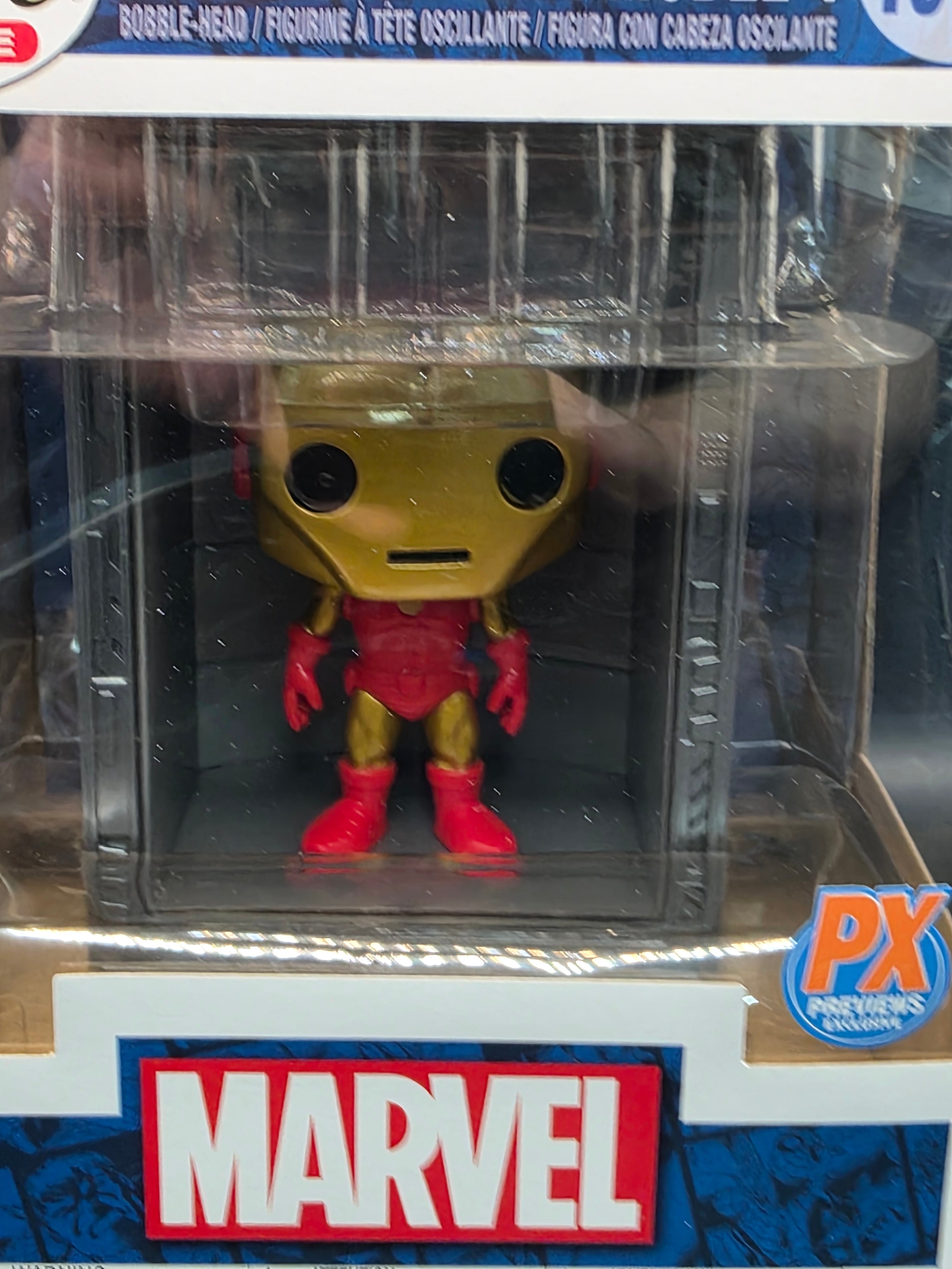 Funko Pop Figure Deluxe Marvel Hall of Armor Iron Man Model 4 PX #1036