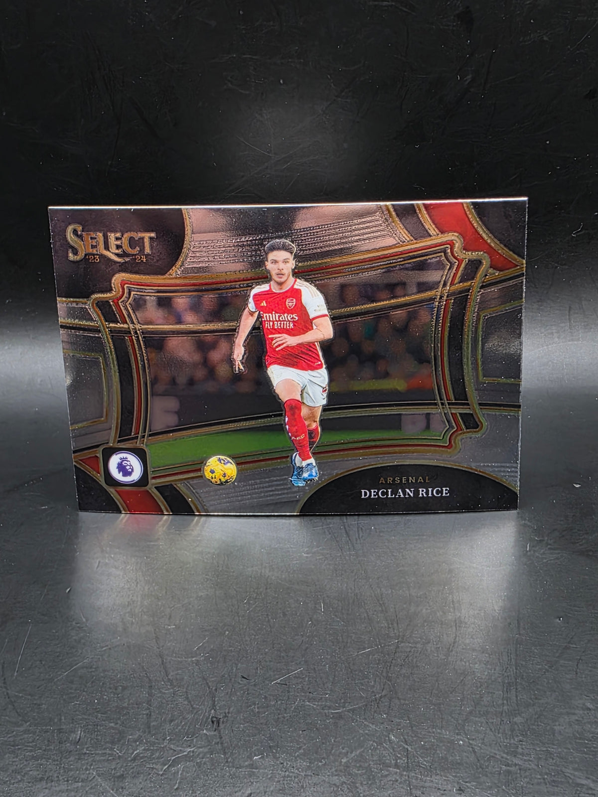 Declan Rice Field Level Panini Select Premier League 2023-24 Arsenal FC No.221