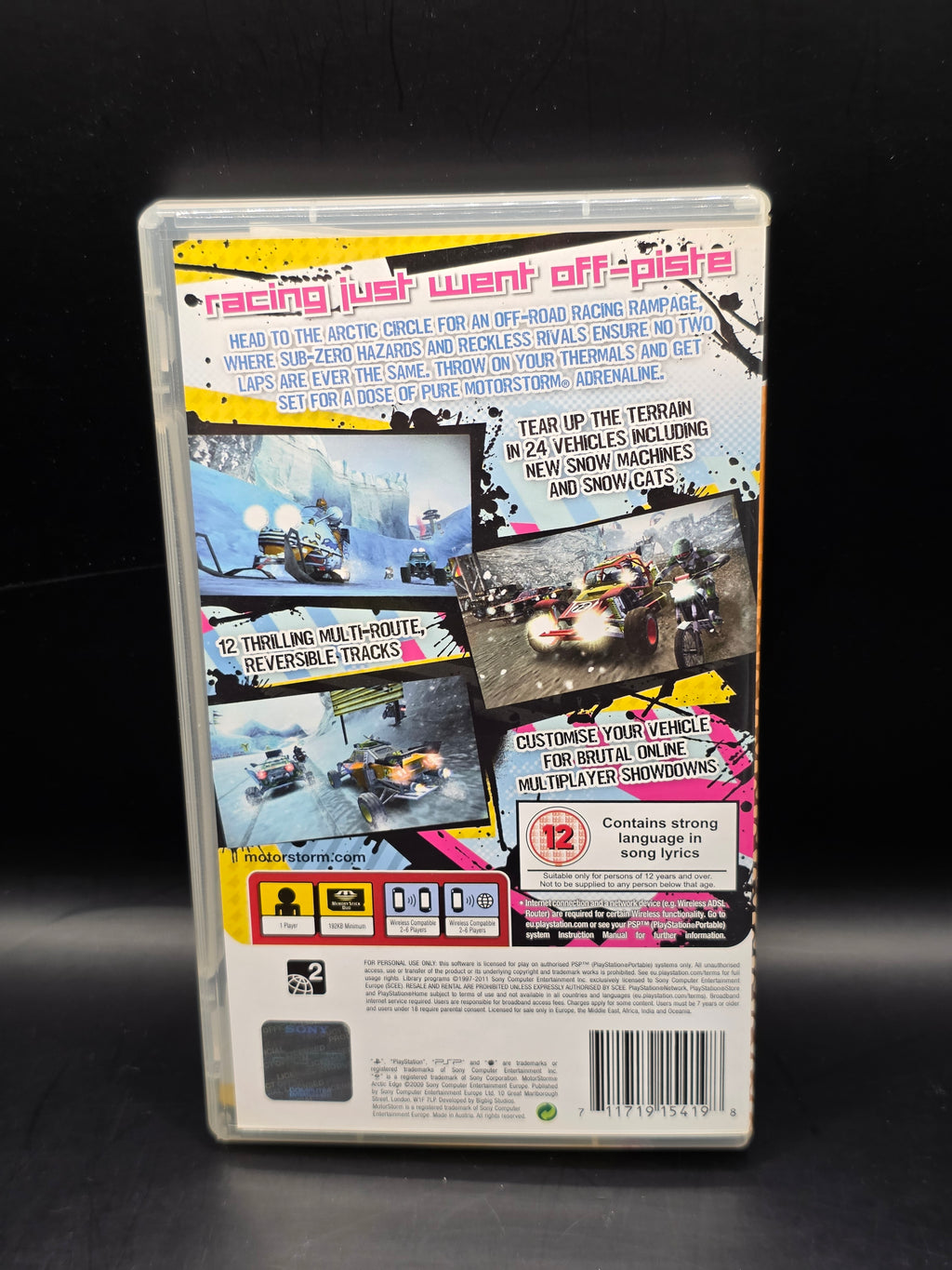 Motorstorm: Arctic Edge PlayStation Portable PSP CIB Complete