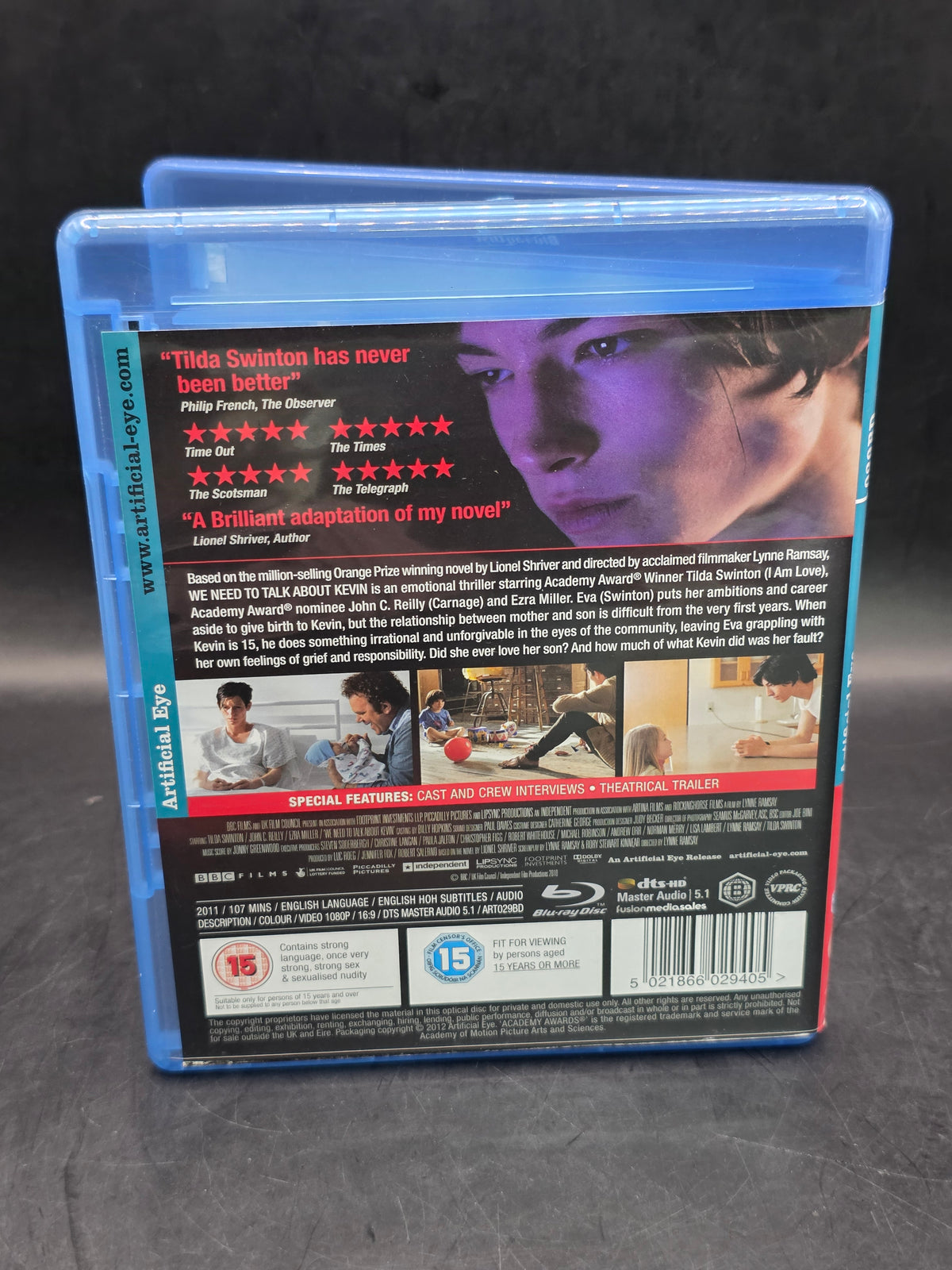 We Need to Talk About Kevin Blu-Ray (2012) John C. Reilly, Ramsay (DIR) cert 15