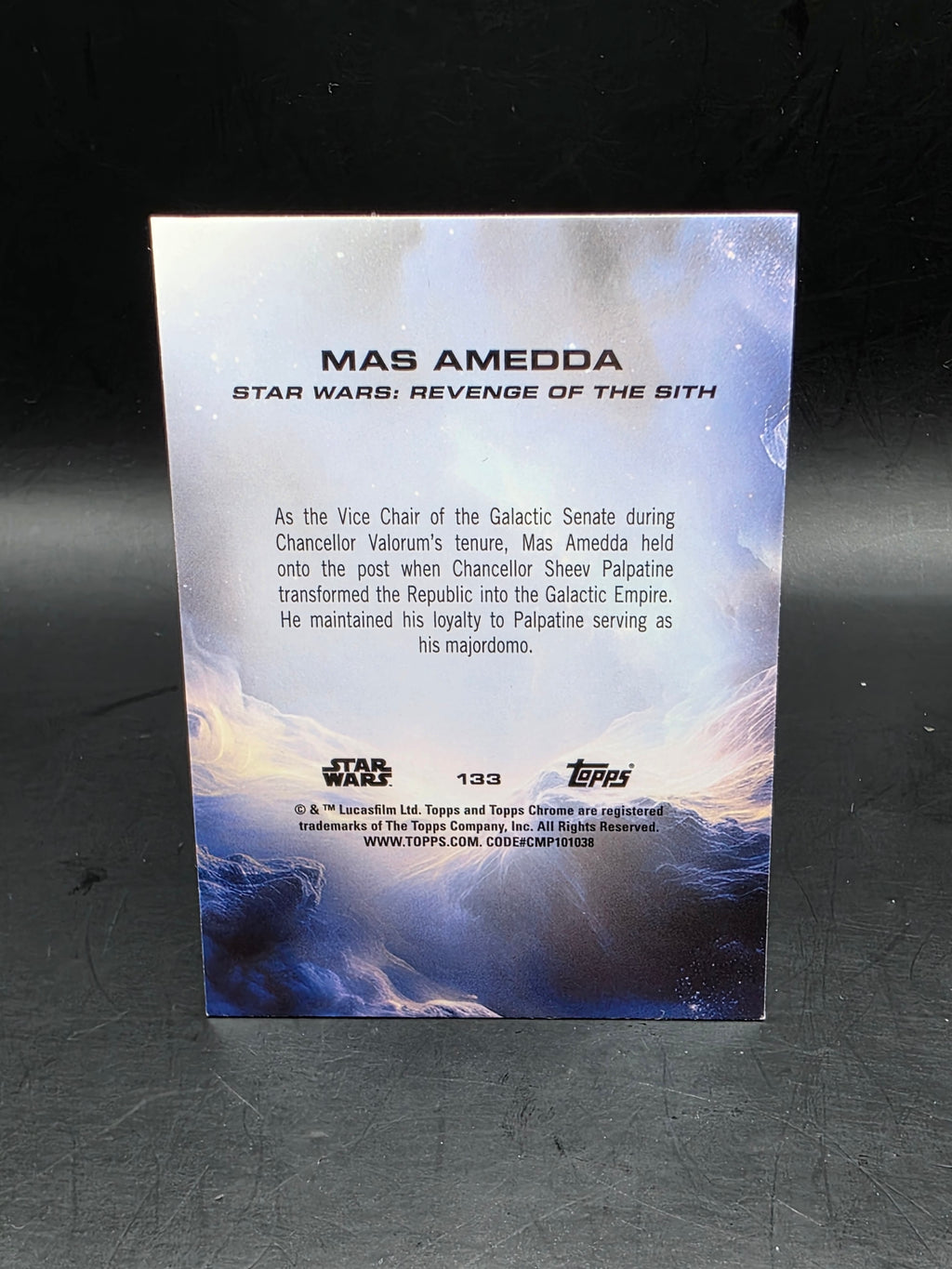 Mas Amedda Topps Chrome Star Wars 2025 Base #133