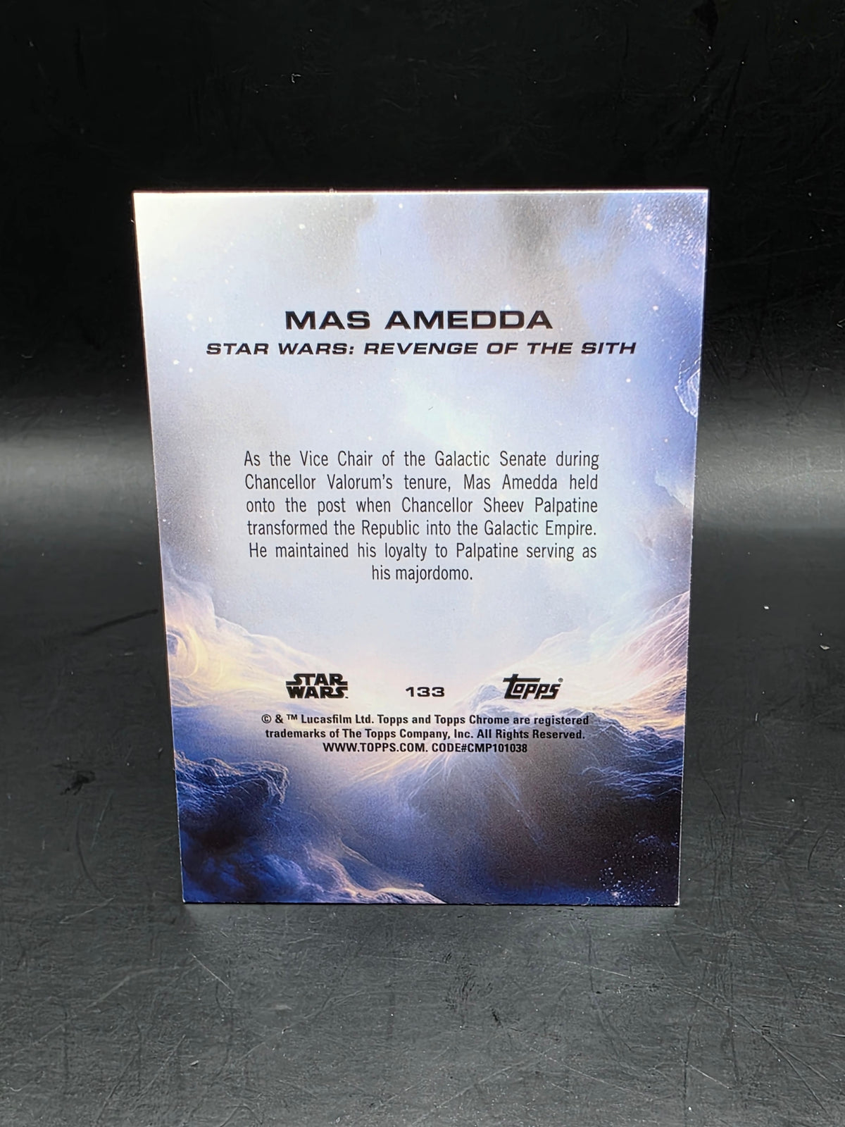 Mas Amedda Topps Chrome Star Wars 2025 Base #133